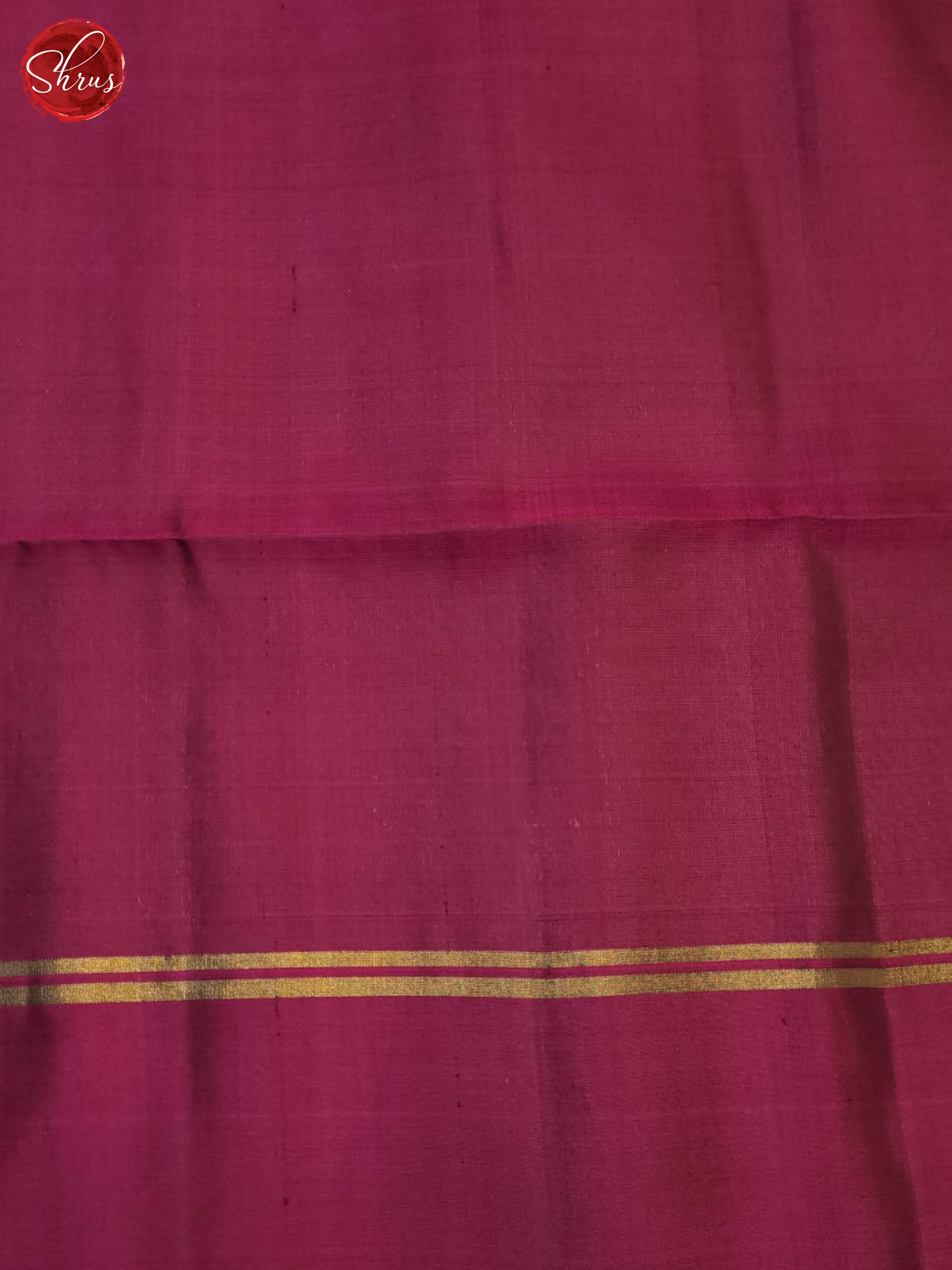 Blue And Wine- Soft Silk saree - Shop on ShrusEternity.com