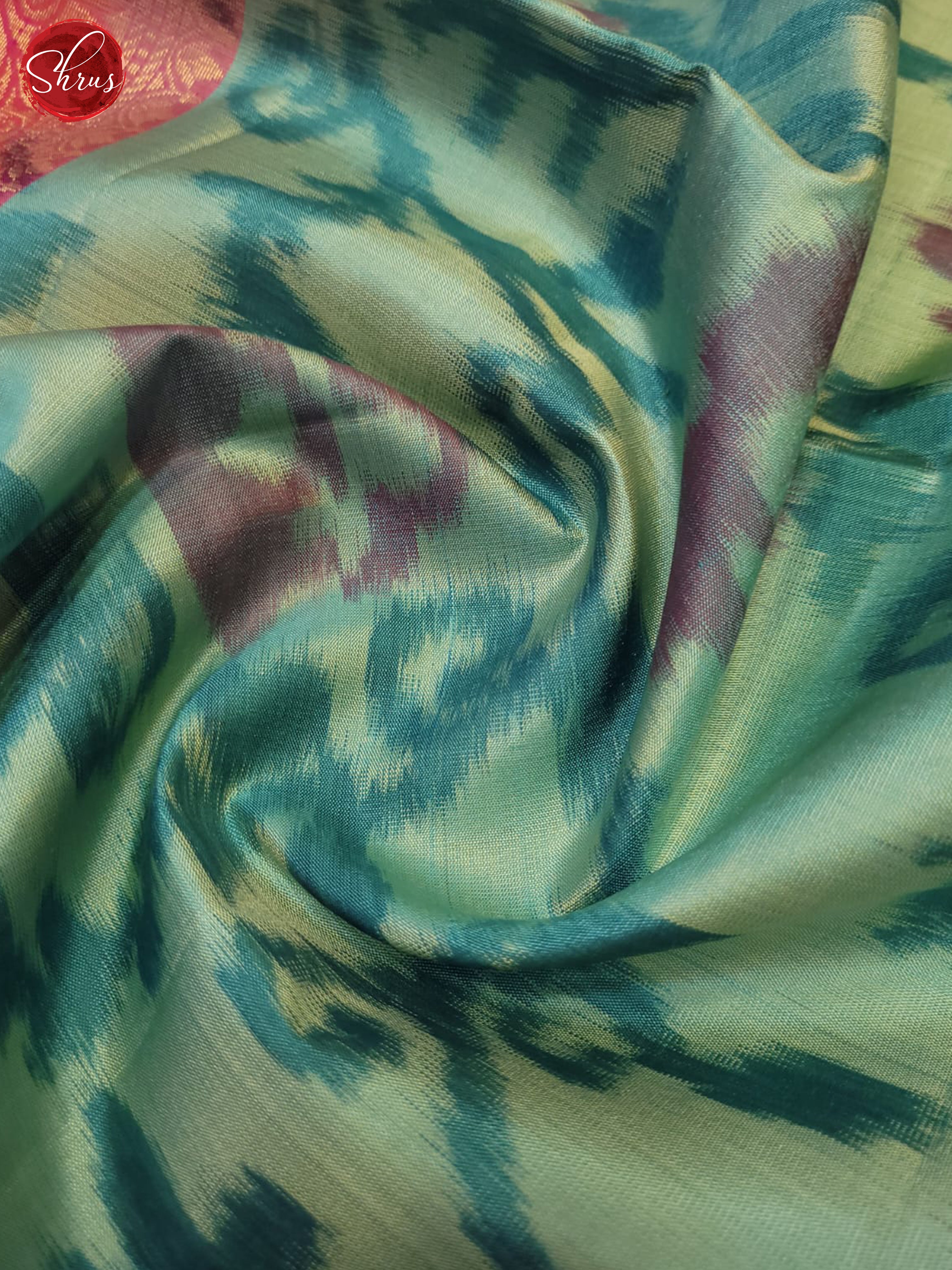 Blue And Pink- Soft Silk Saree - Shop on ShrusEternity.com