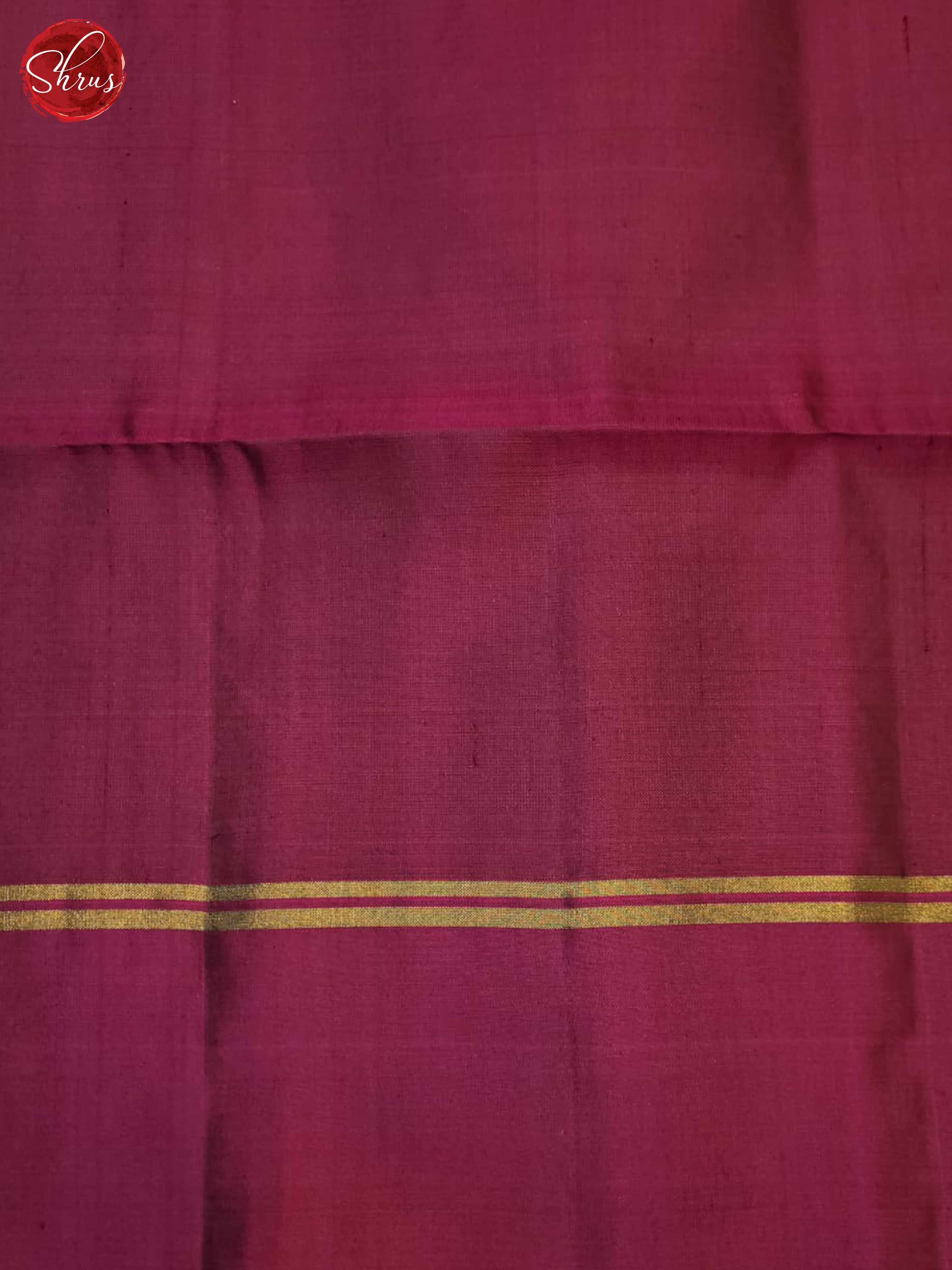 Cream And Wine- Soft Silk Saree - Shop on ShrusEternity.com