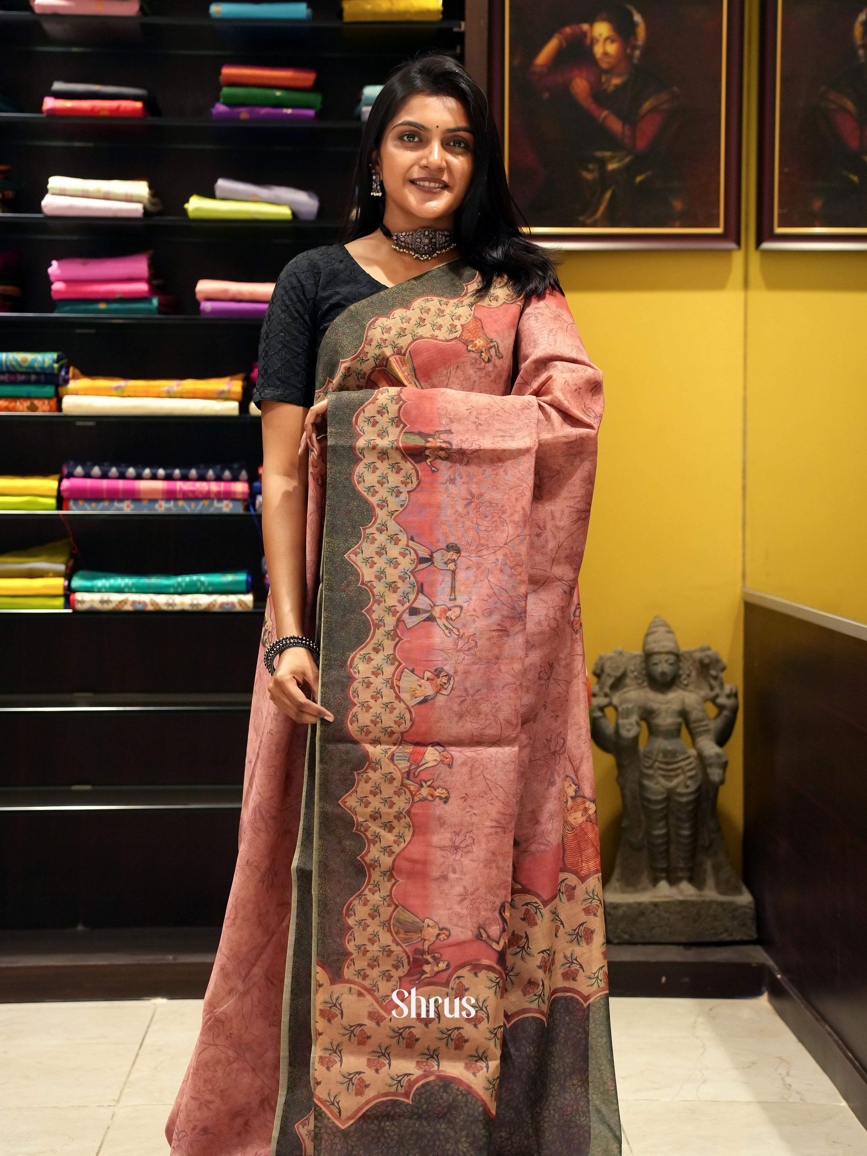 CDS13311 -Semi Chanderi - Shop on ShrusEternity.com