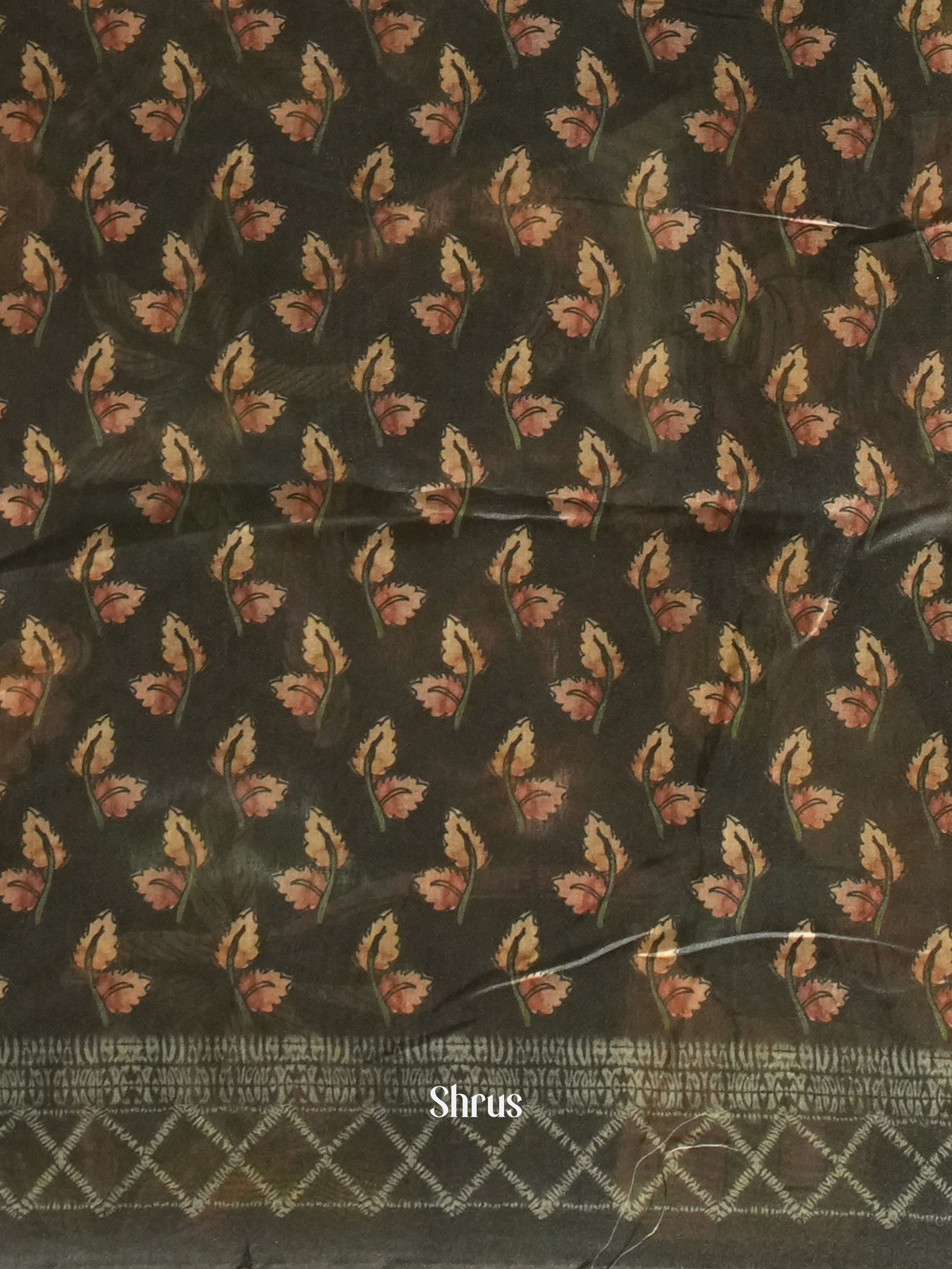 CDS13346 -Semi Chanderi - Shop on ShrusEternity.com