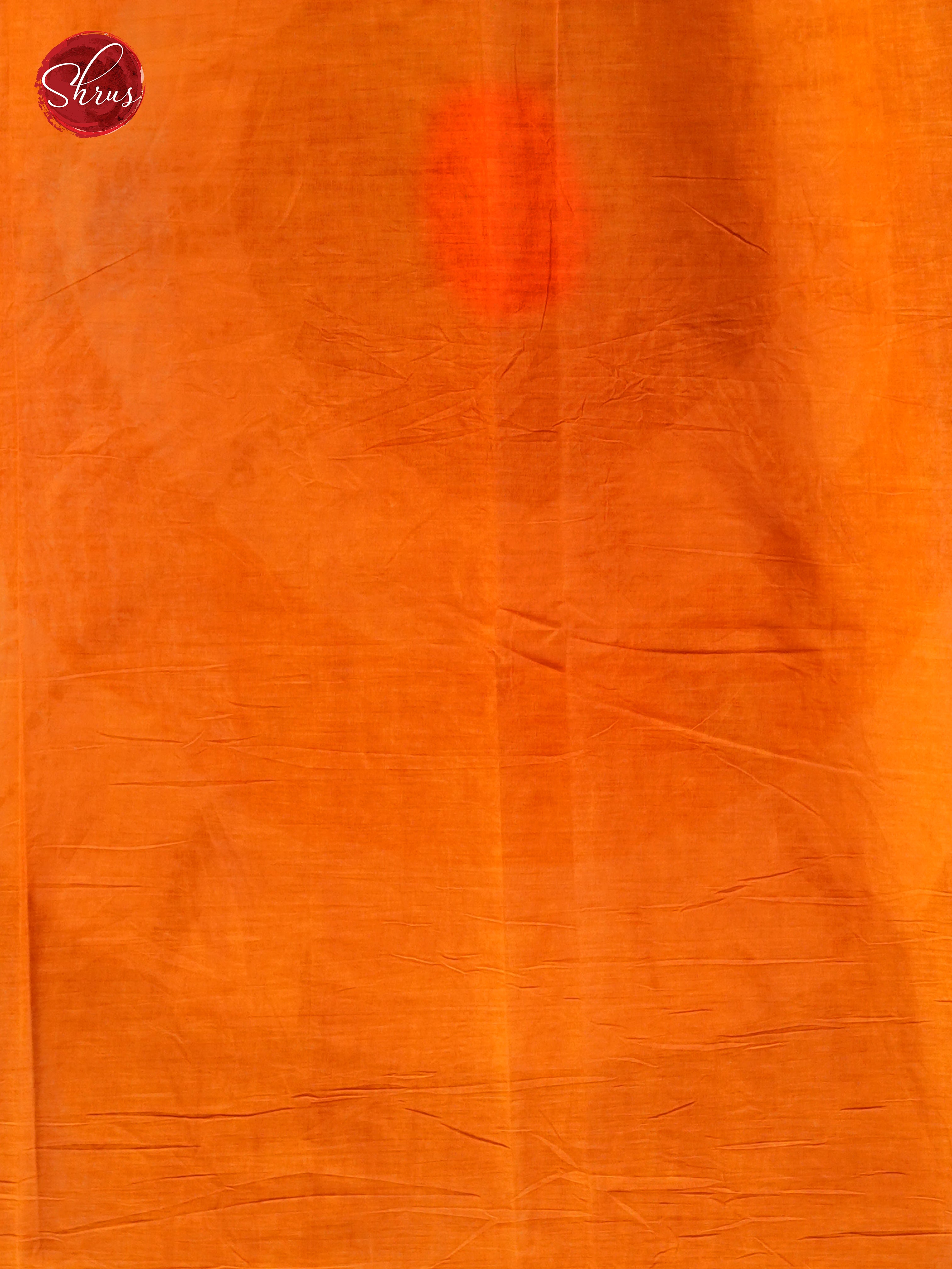 Blue & Orange - Jaipur cotton - Shop on ShrusEternity.com