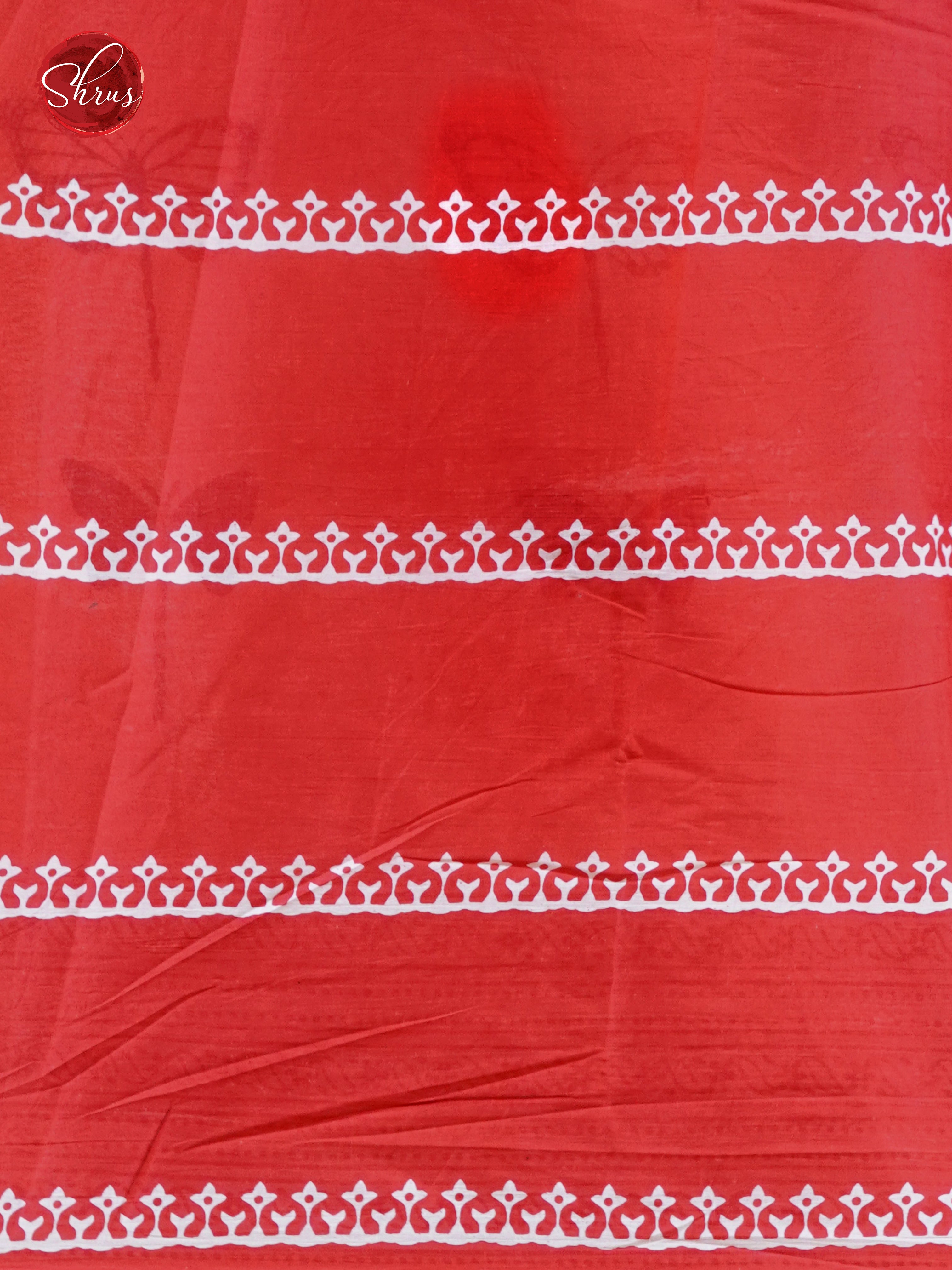 White & Red- Jaipur cotton
