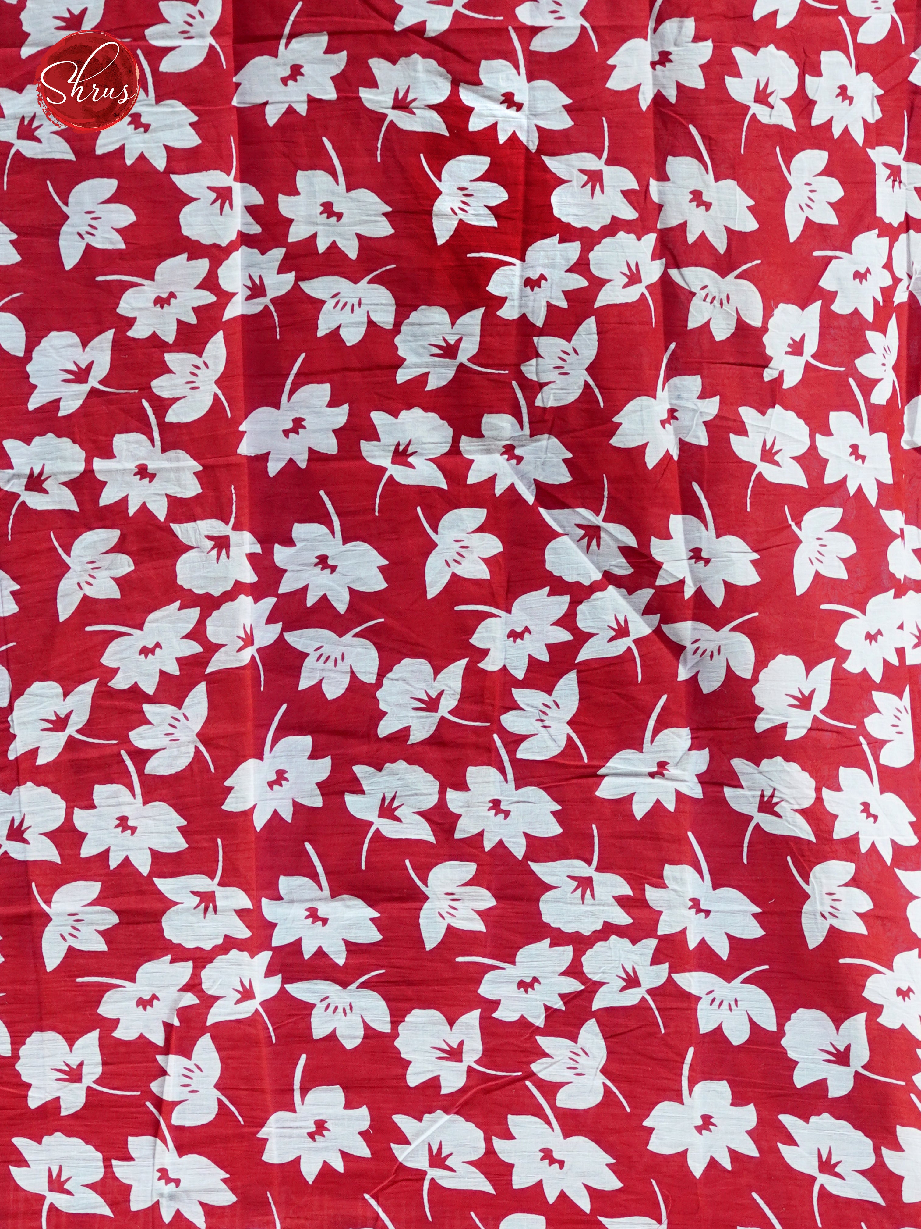 Blue & Red - Jaipur cotton - Shop on ShrusEternity.com