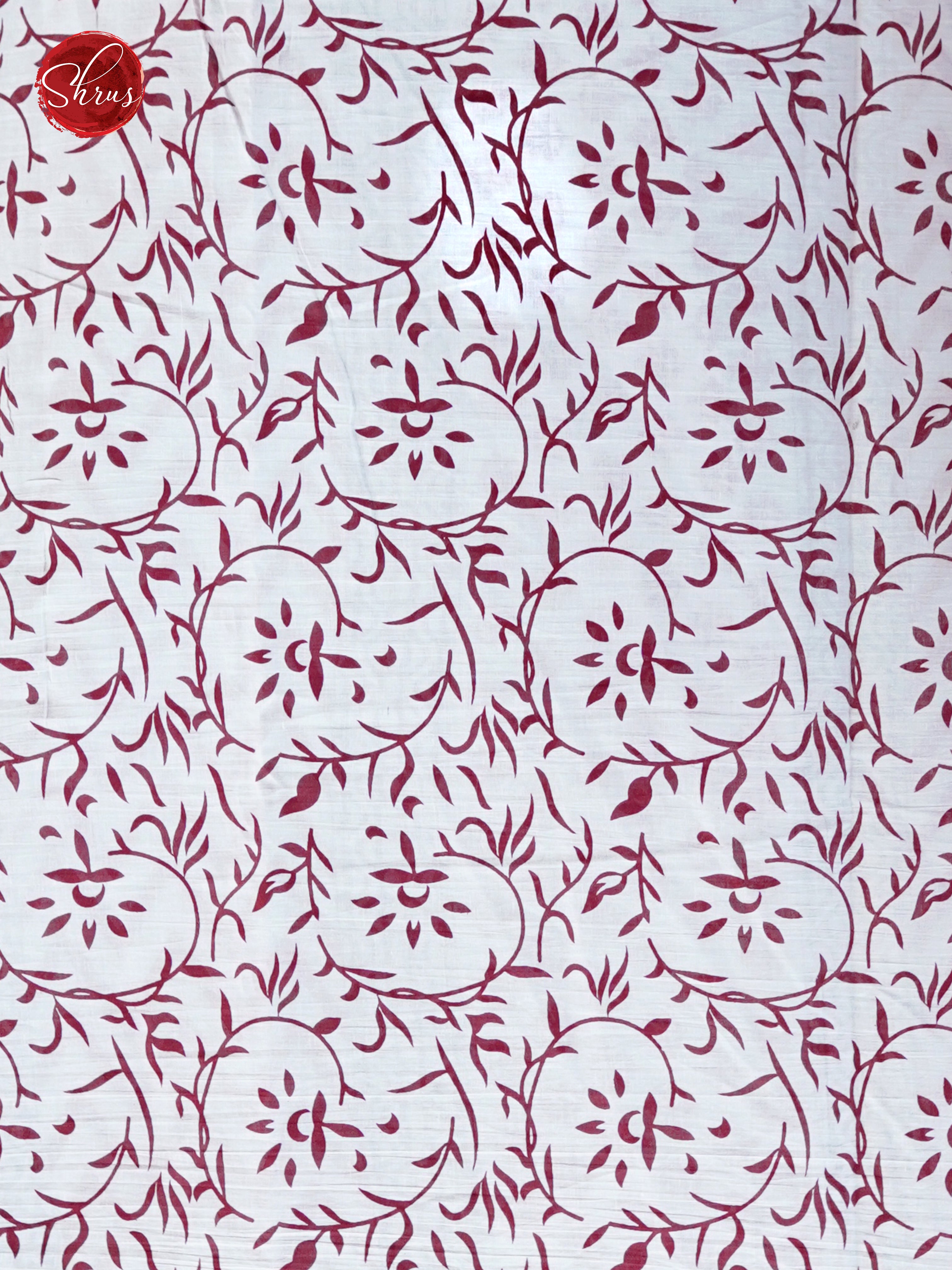 Red & White- Jaipur cotton - Shop on ShrusEternity.com