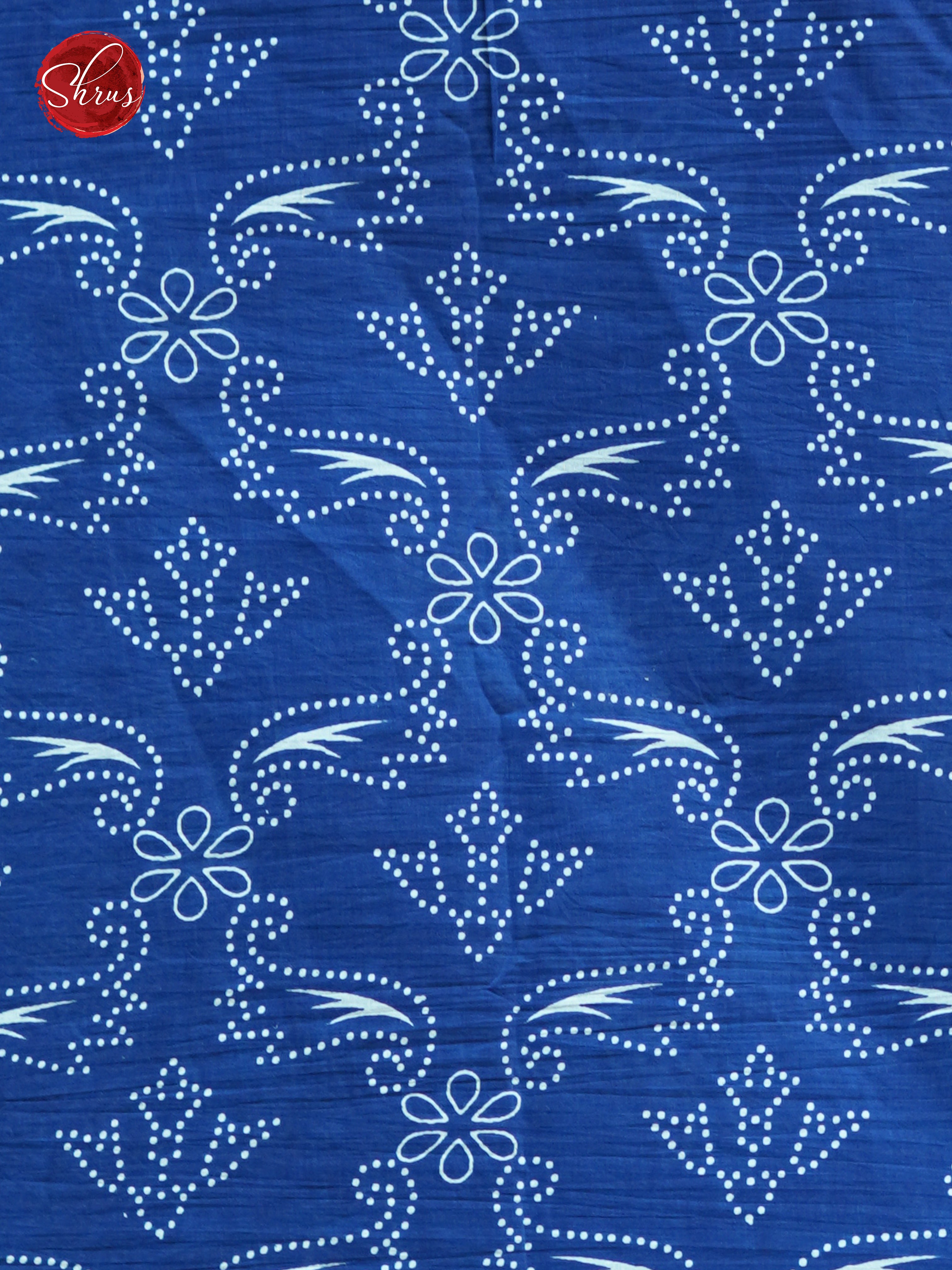 Blue(Single Tone) - Jaipur cotton - Shop on ShrusEternity.com