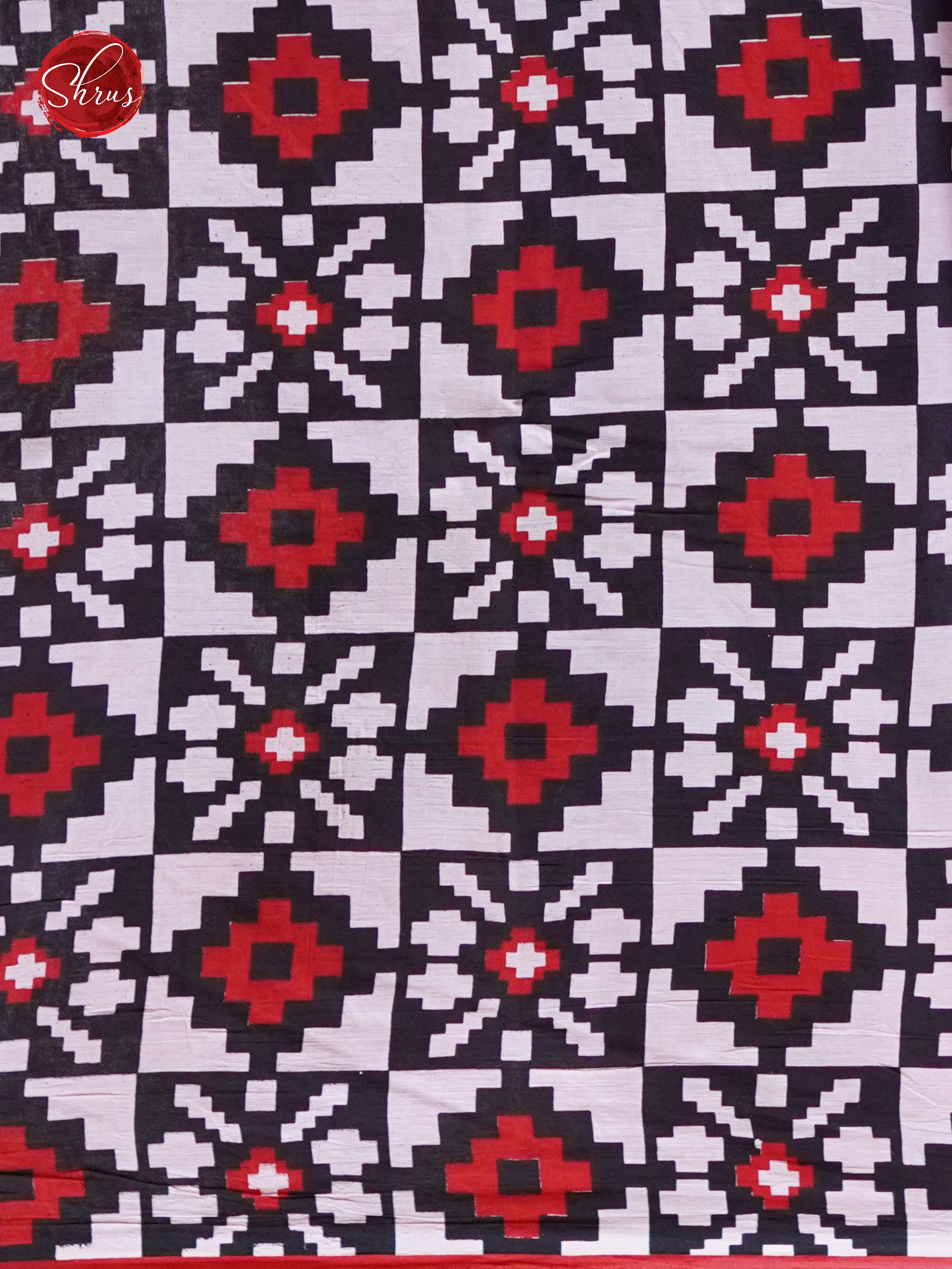 Black & Red - Jaipur cotton - Shop on ShrusEternity.com
