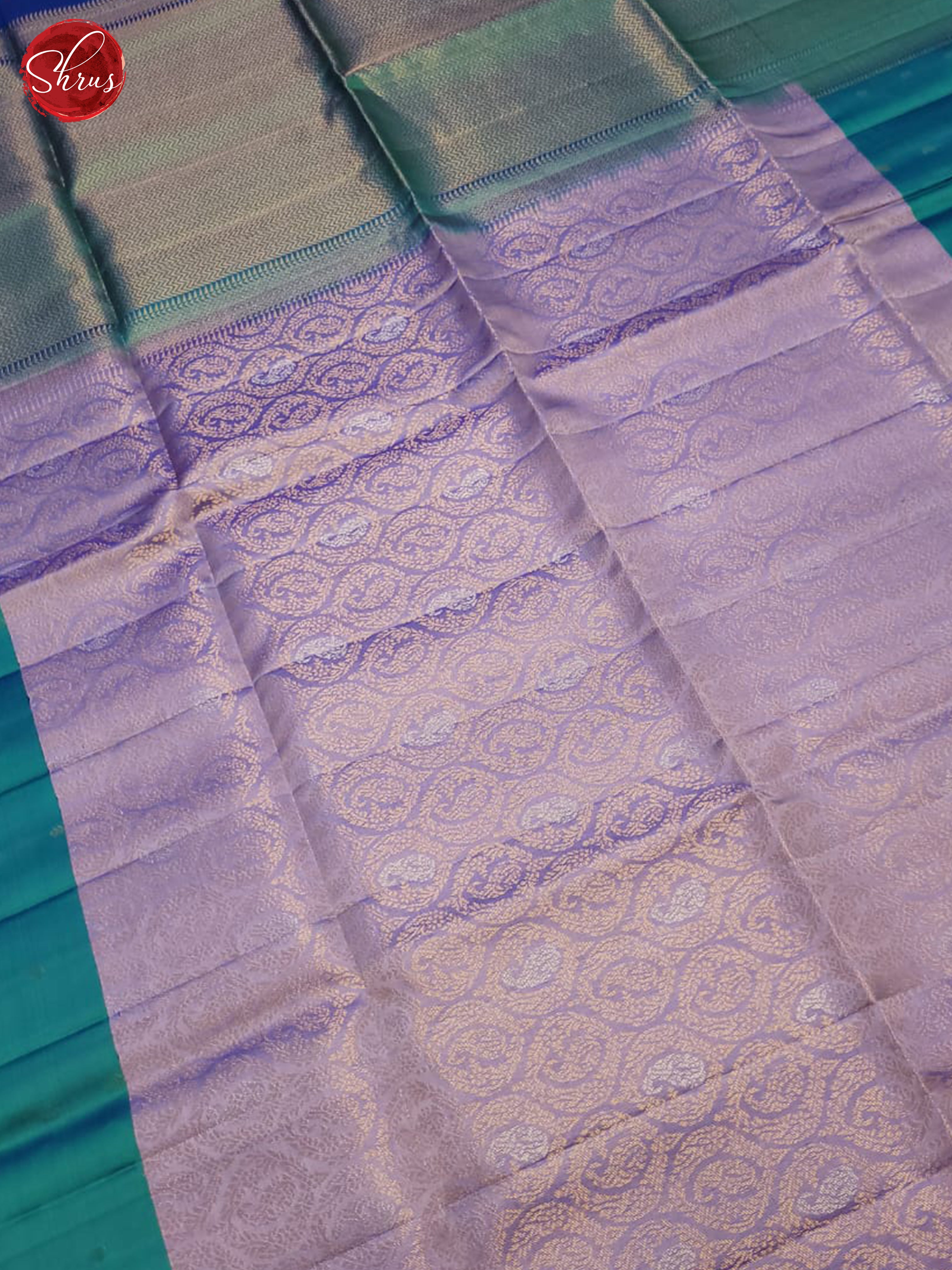 Lavender And Blue - Soft Silk Saree - Shop on ShrusEternity.com