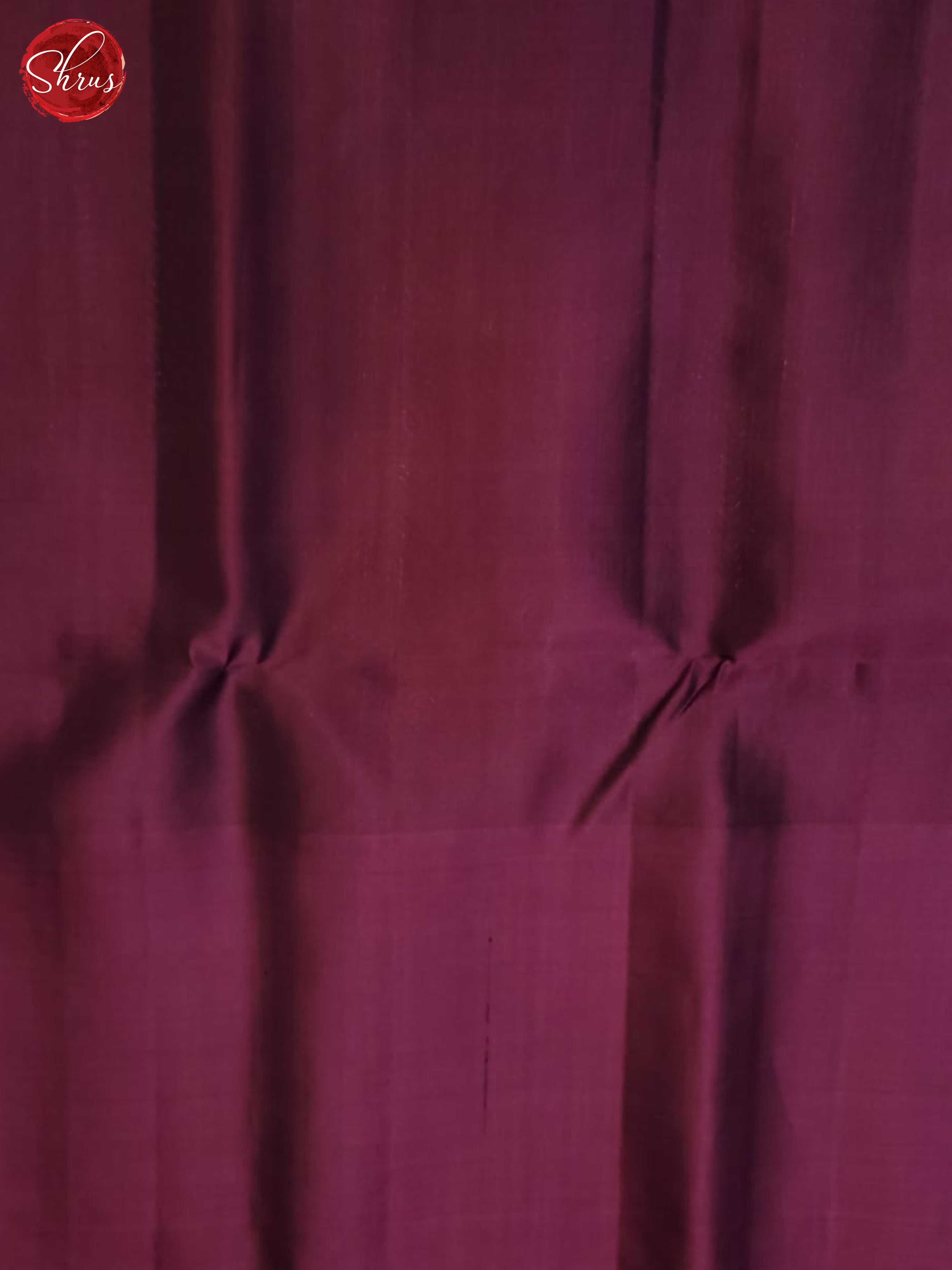 Blue And Wine - Soft Silk Saree - Shop on ShrusEternity.com