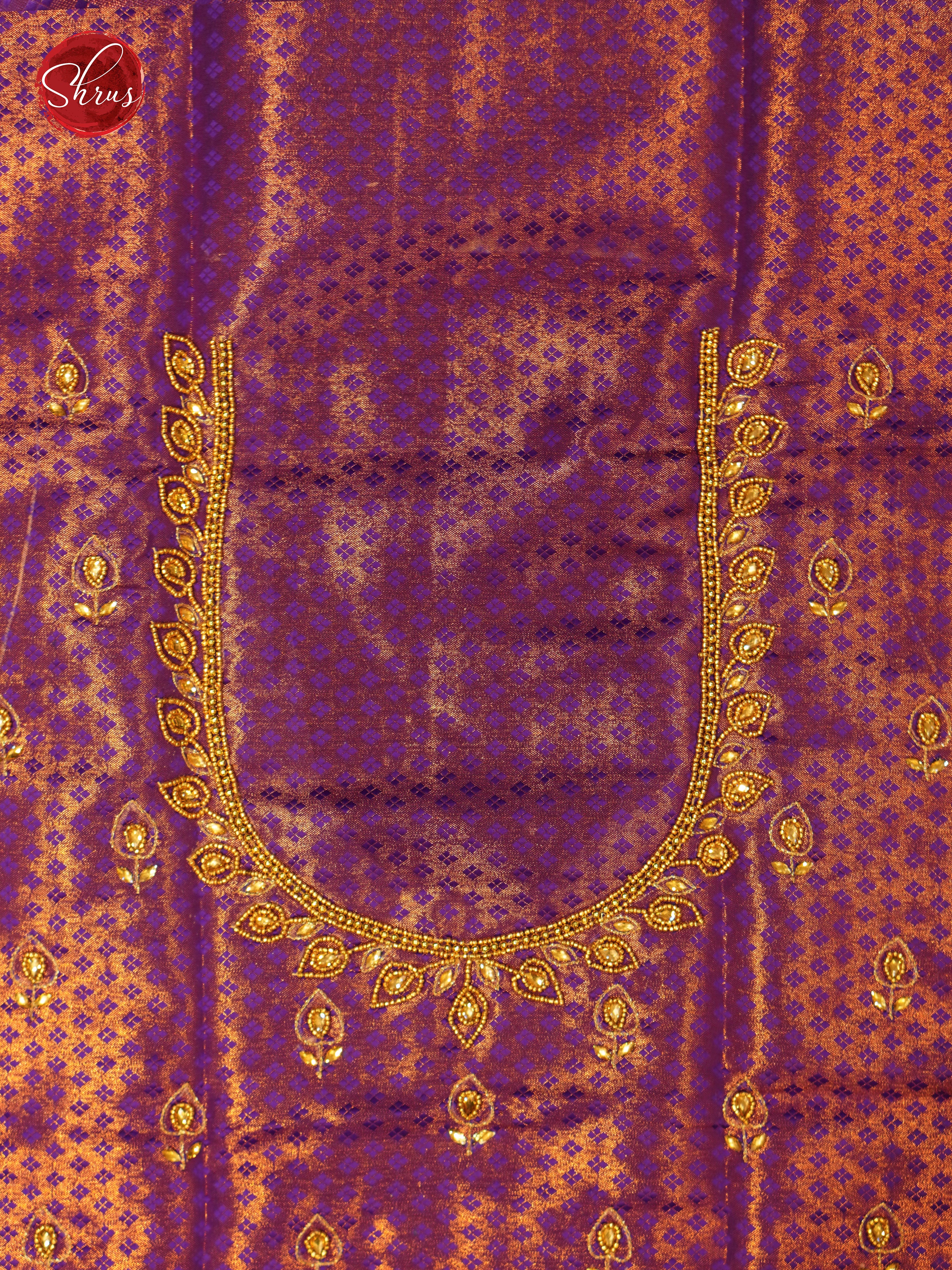 Purple - Aari Blouse