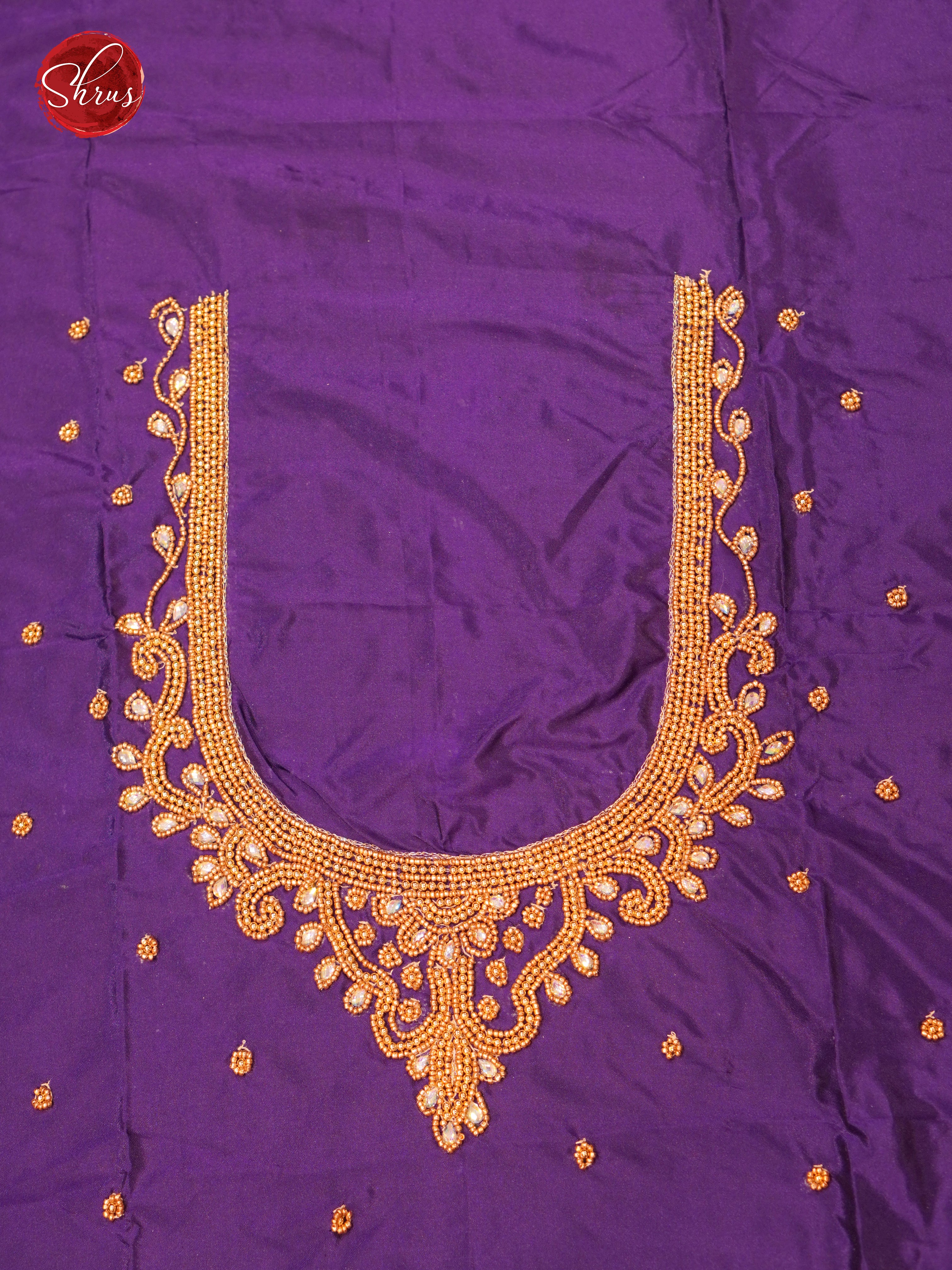 Violet - Aari Blouse - Shop on ShrusEternity.com