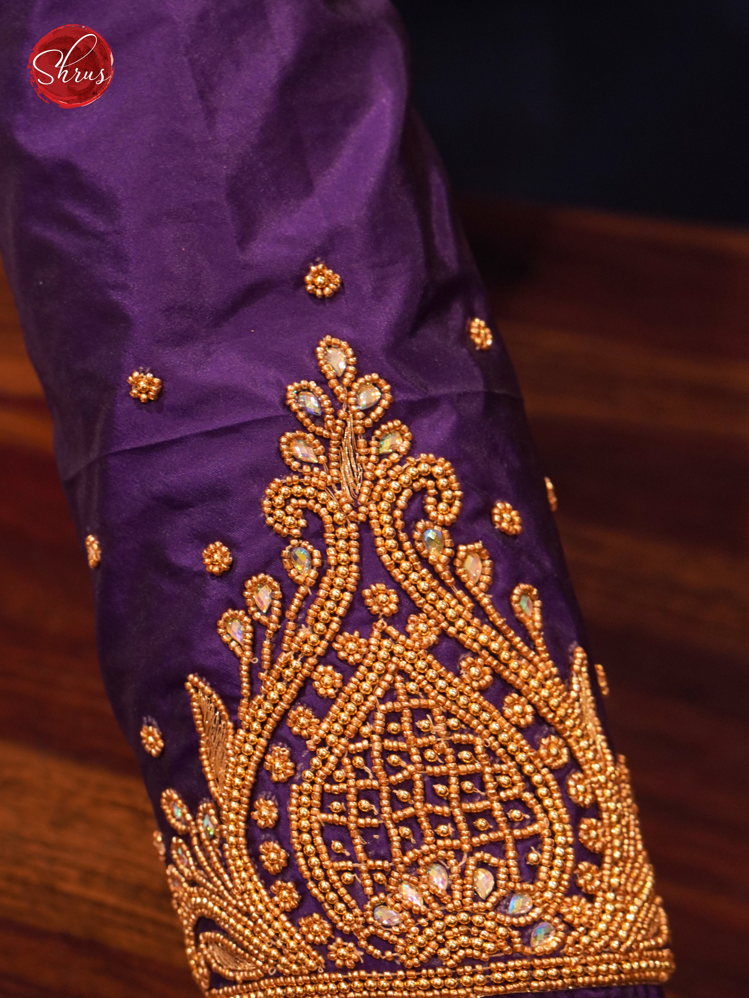 Violet - Aari Blouse - Shop on ShrusEternity.com