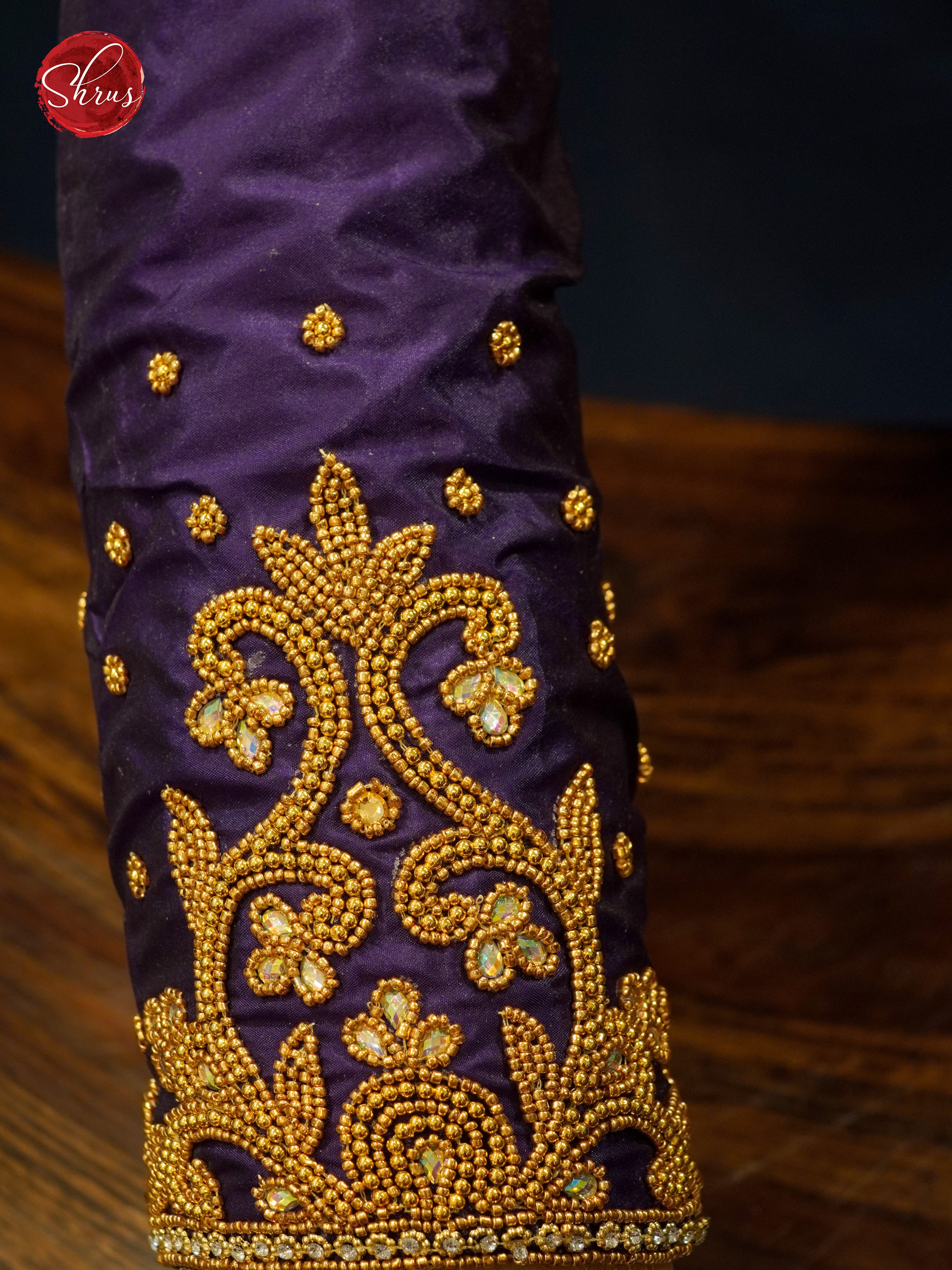 Violet - Aari Blouse - Shop on ShrusEternity.com