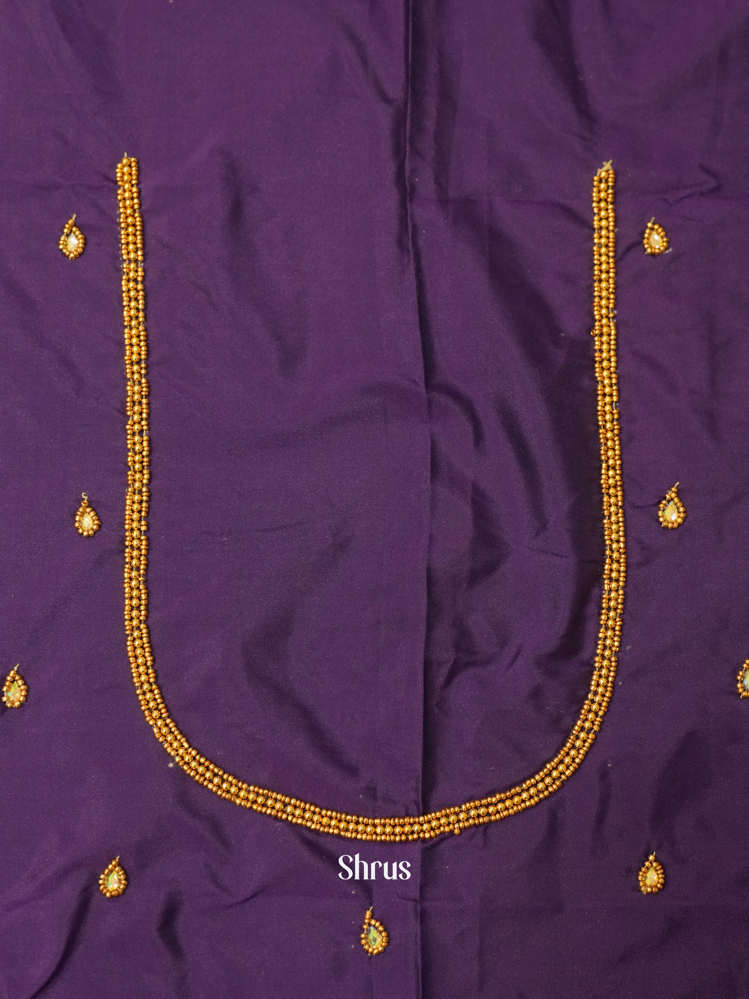 Violet - Aari Blouse - Shop on ShrusEternity.com