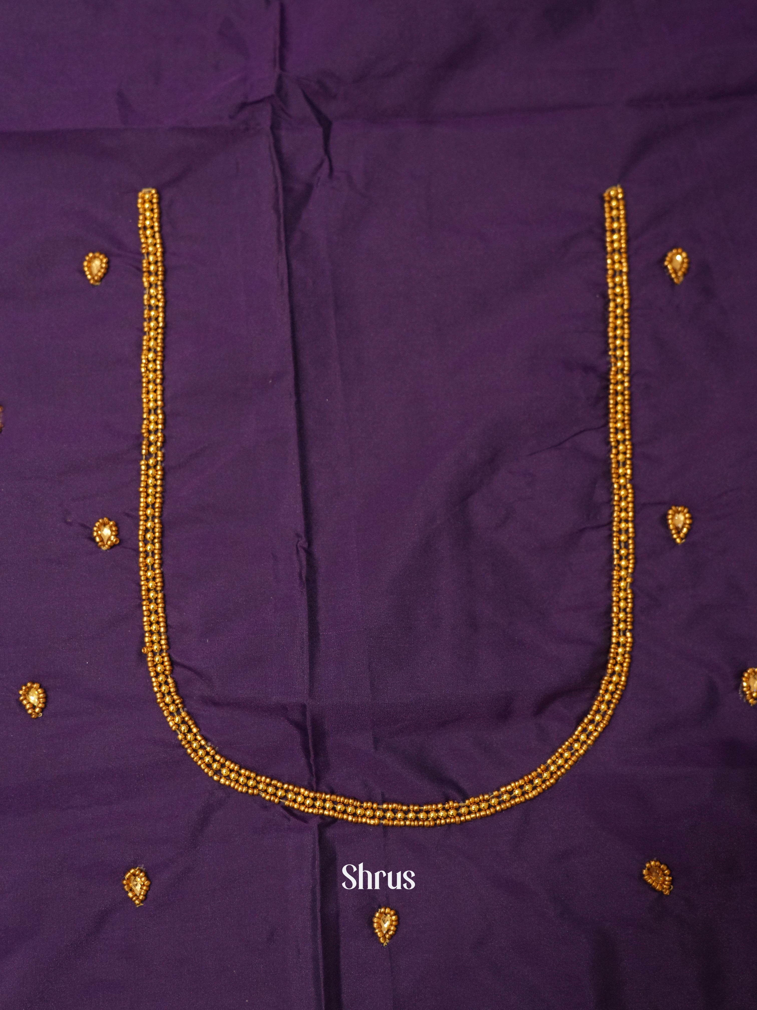 Violet - Aari Blouse - Shop on ShrusEternity.com