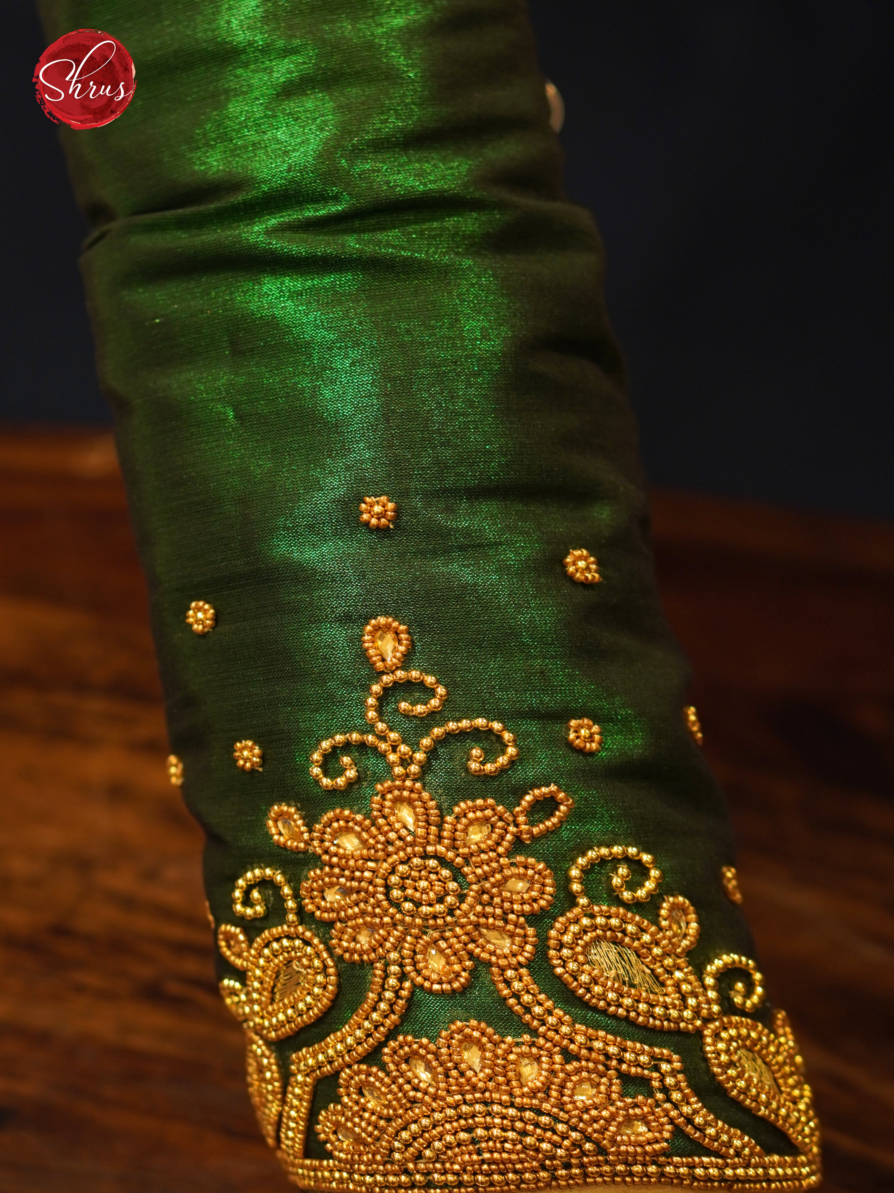 Green- Aari Blouse - Shop on ShrusEternity.com