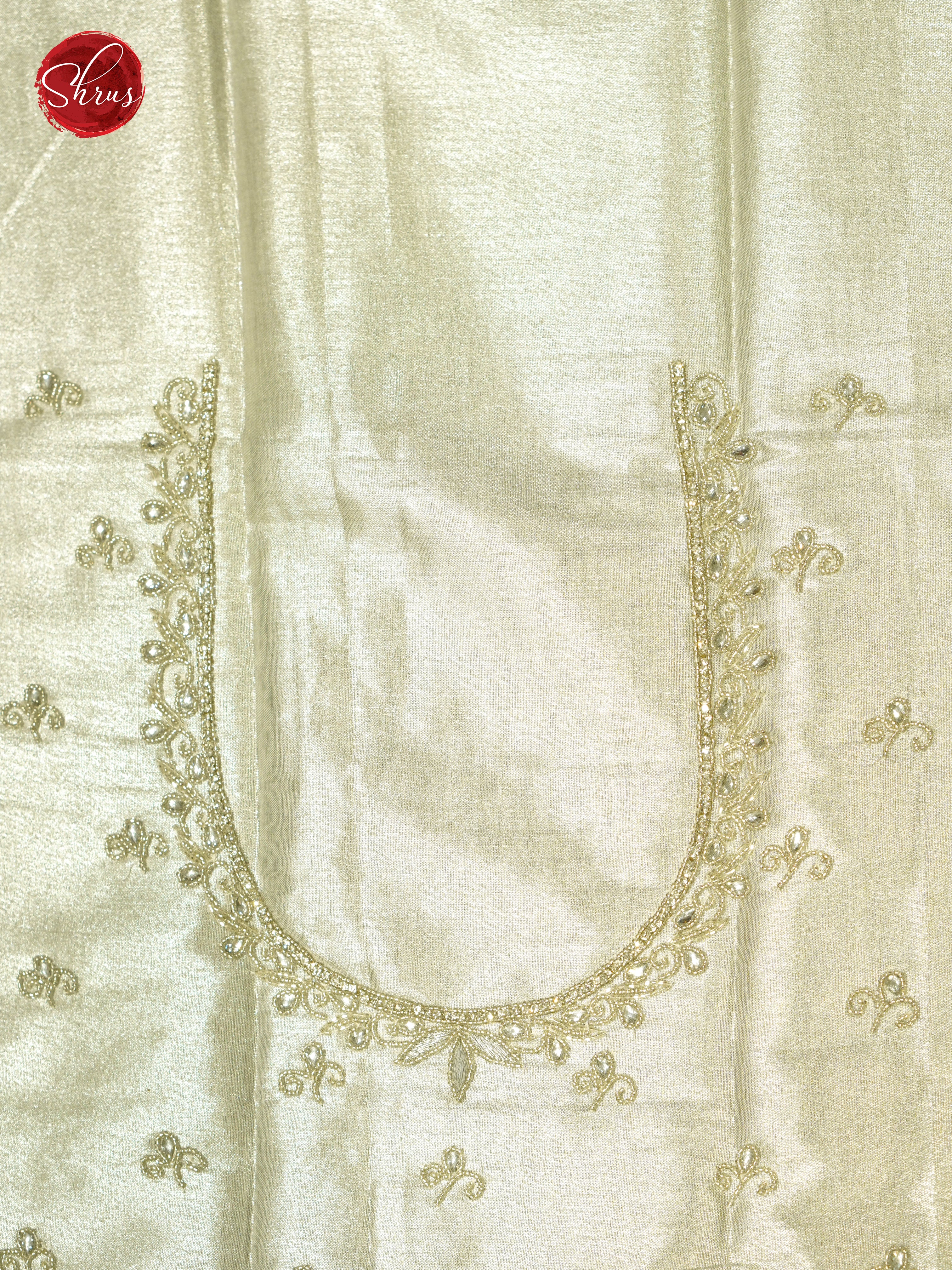 Silver - Aari Blouse - Shop on ShrusEternity.com