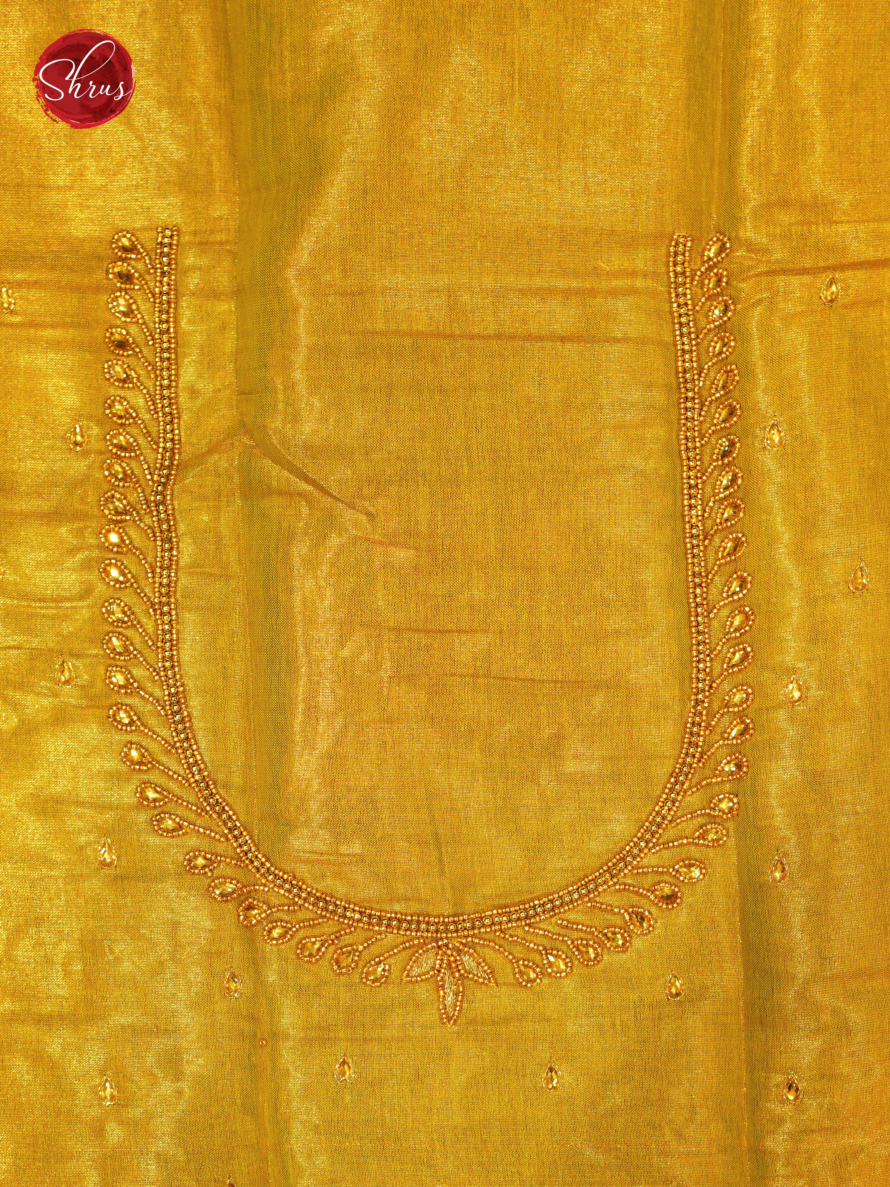 Green- Aari Blouse - Shop on ShrusEternity.com