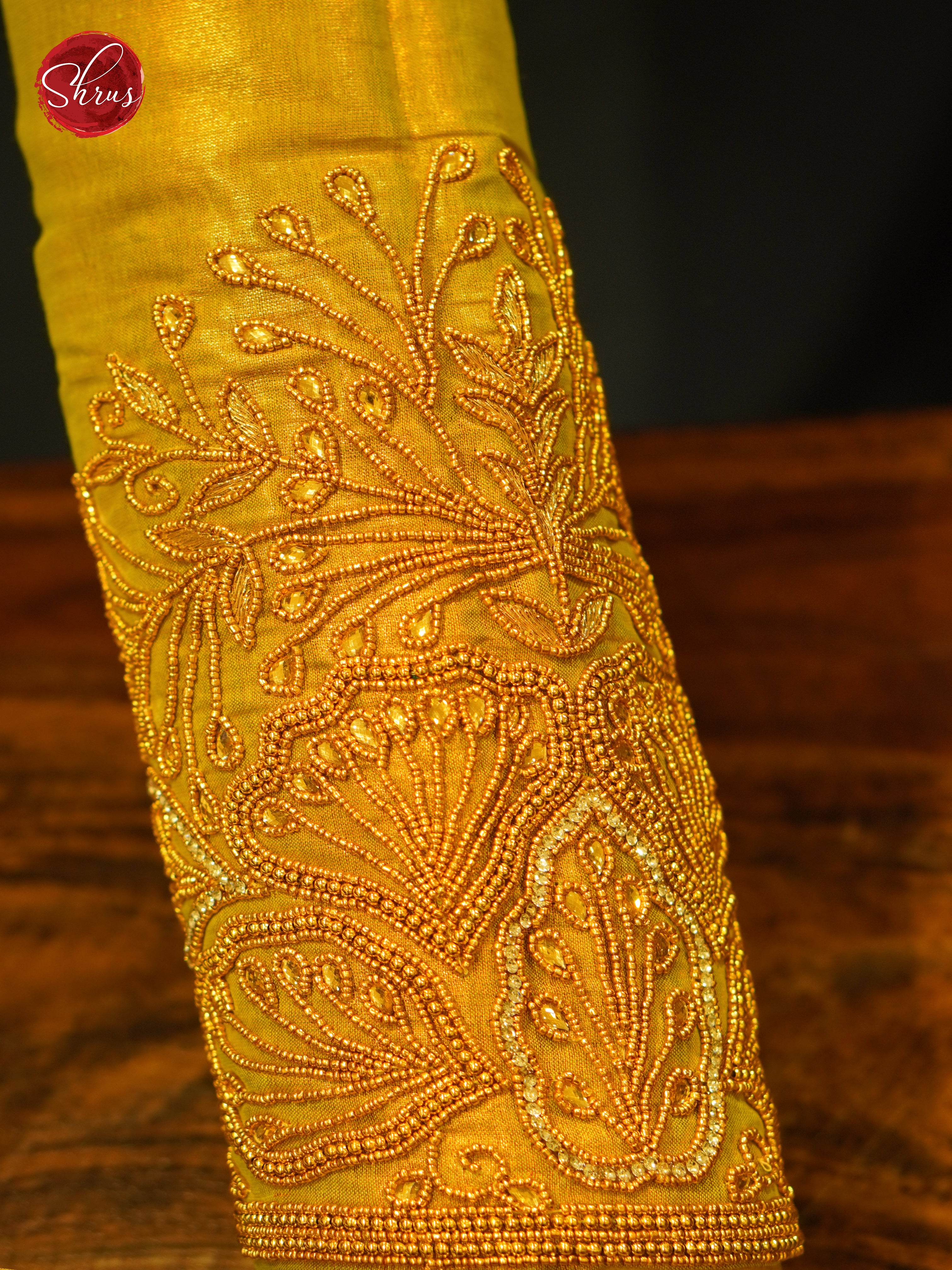 Green- Aari Blouse - Shop on ShrusEternity.com