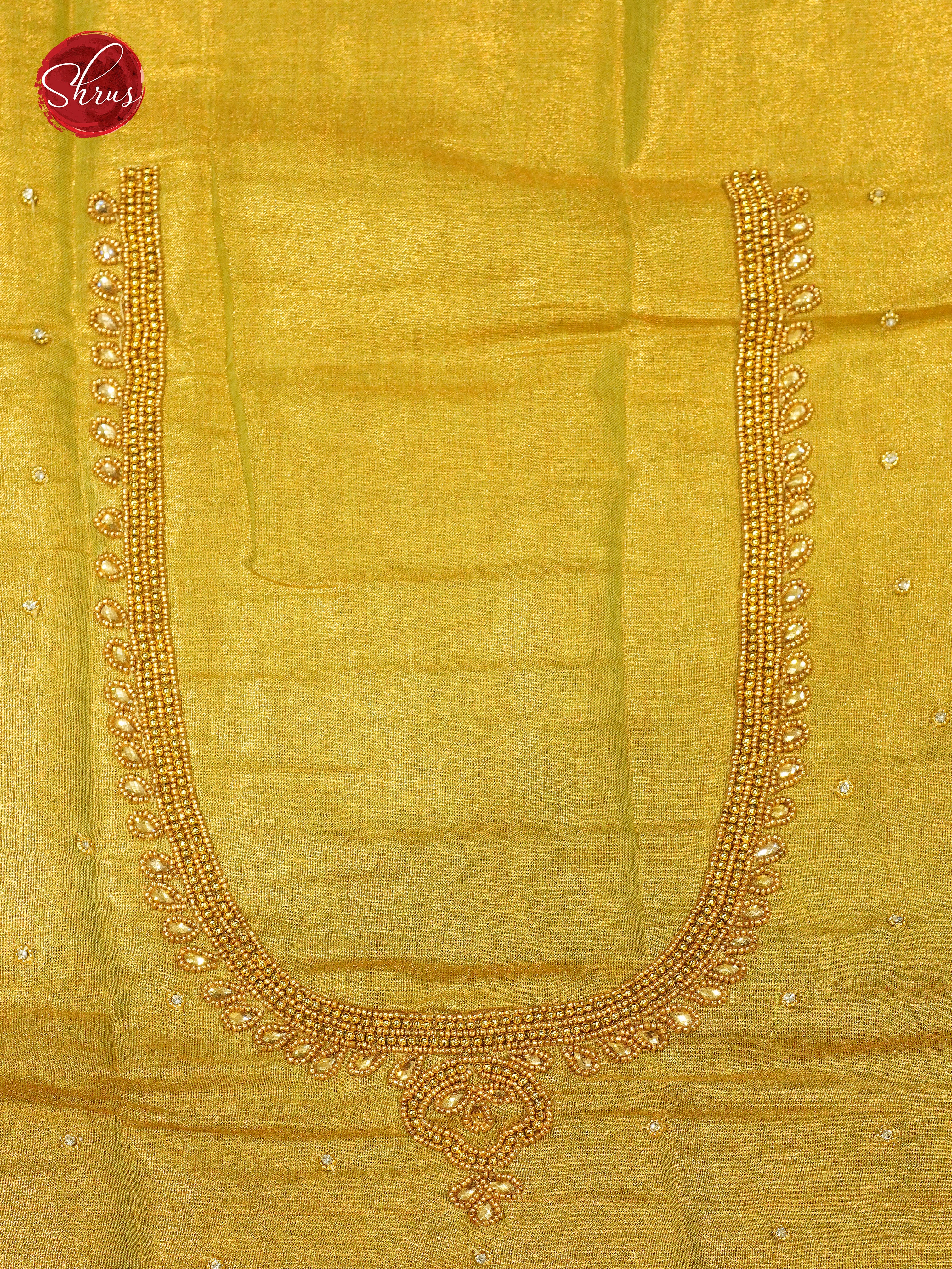 Green- Aari Blouse - Shop on ShrusEternity.com