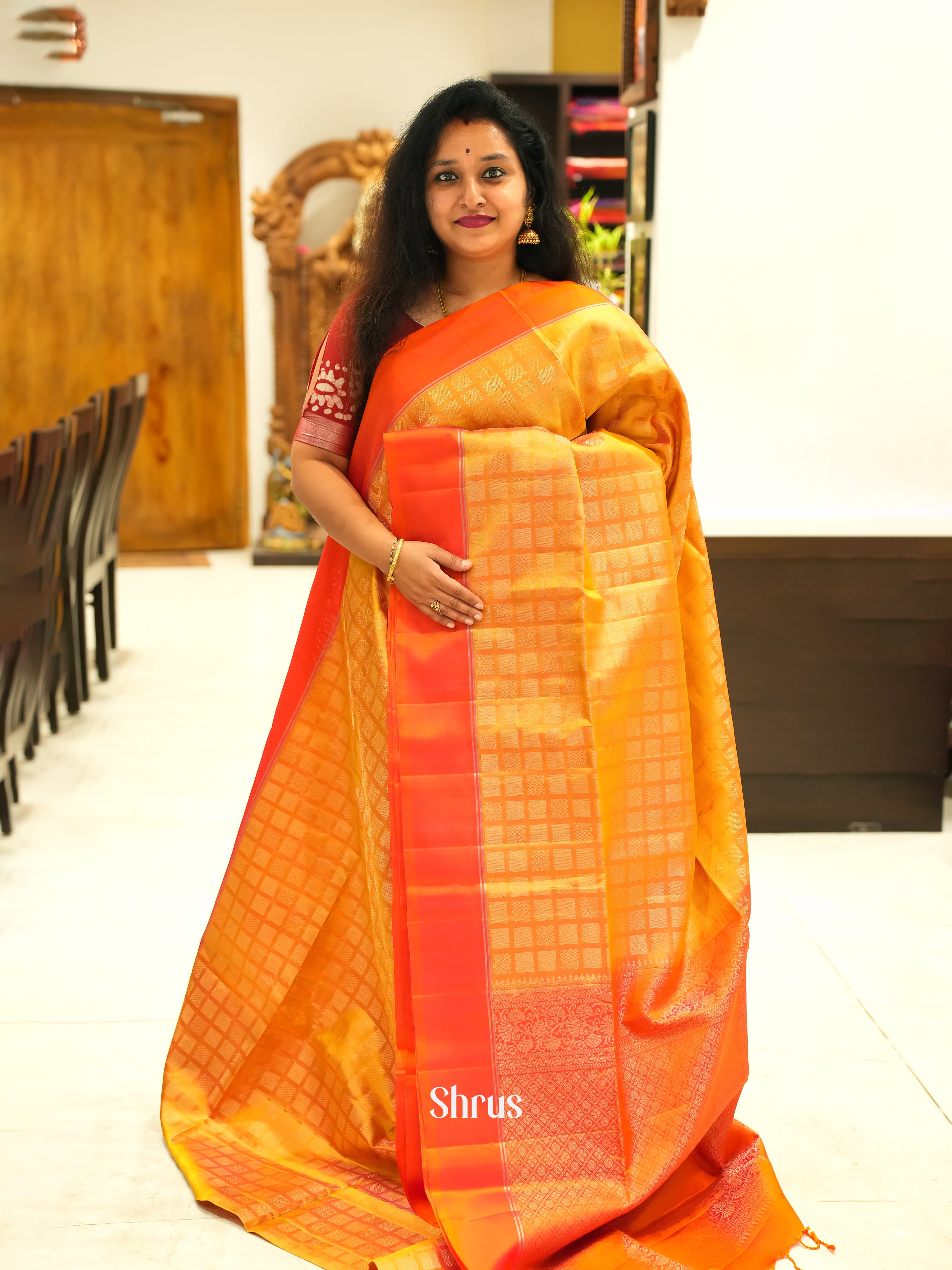 Mustard & Orange - Soft Silk - Shop on ShrusEternity.com