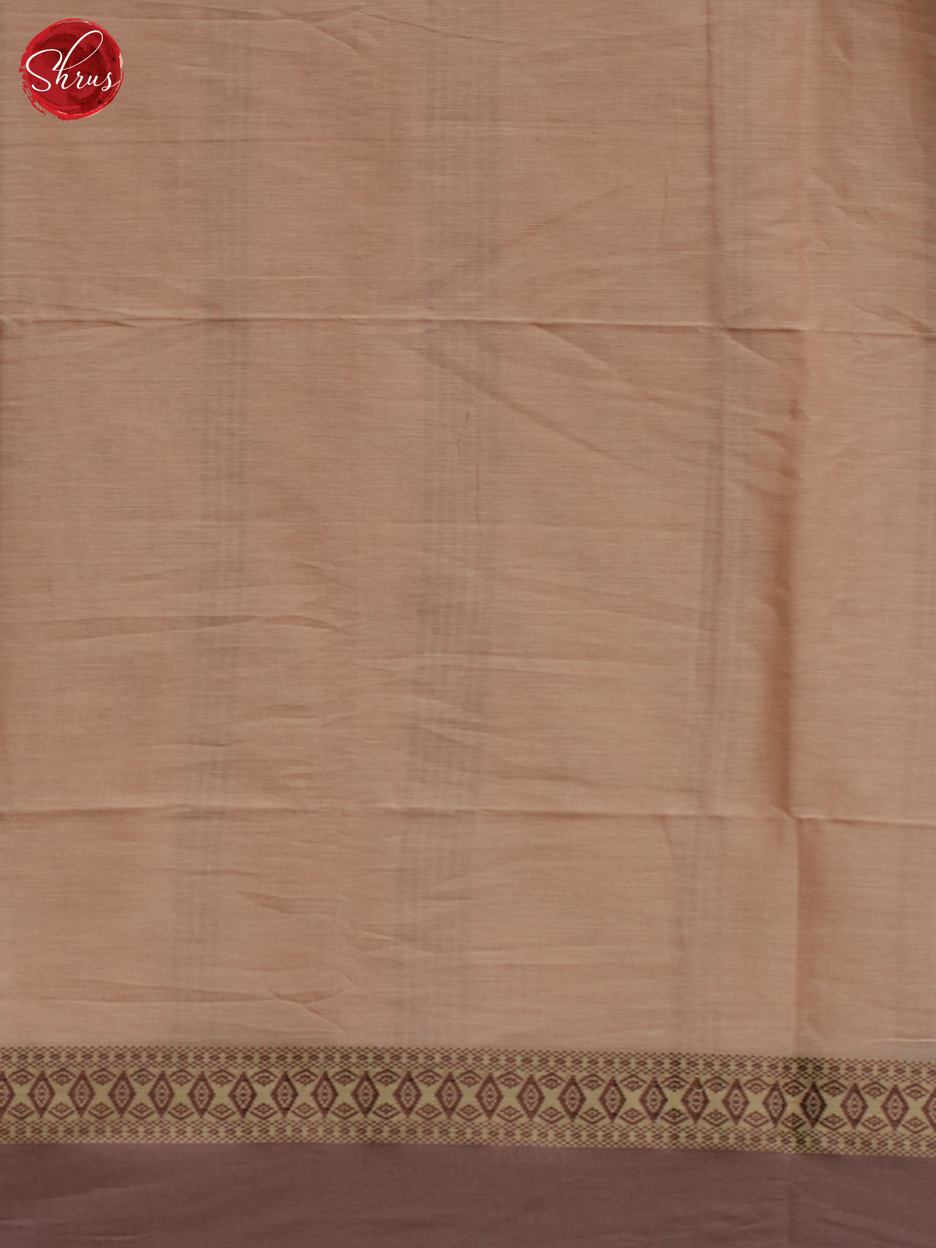 Dusty Brown & Brown - Bengal cotton Saree - Shop on ShrusEternity.com
