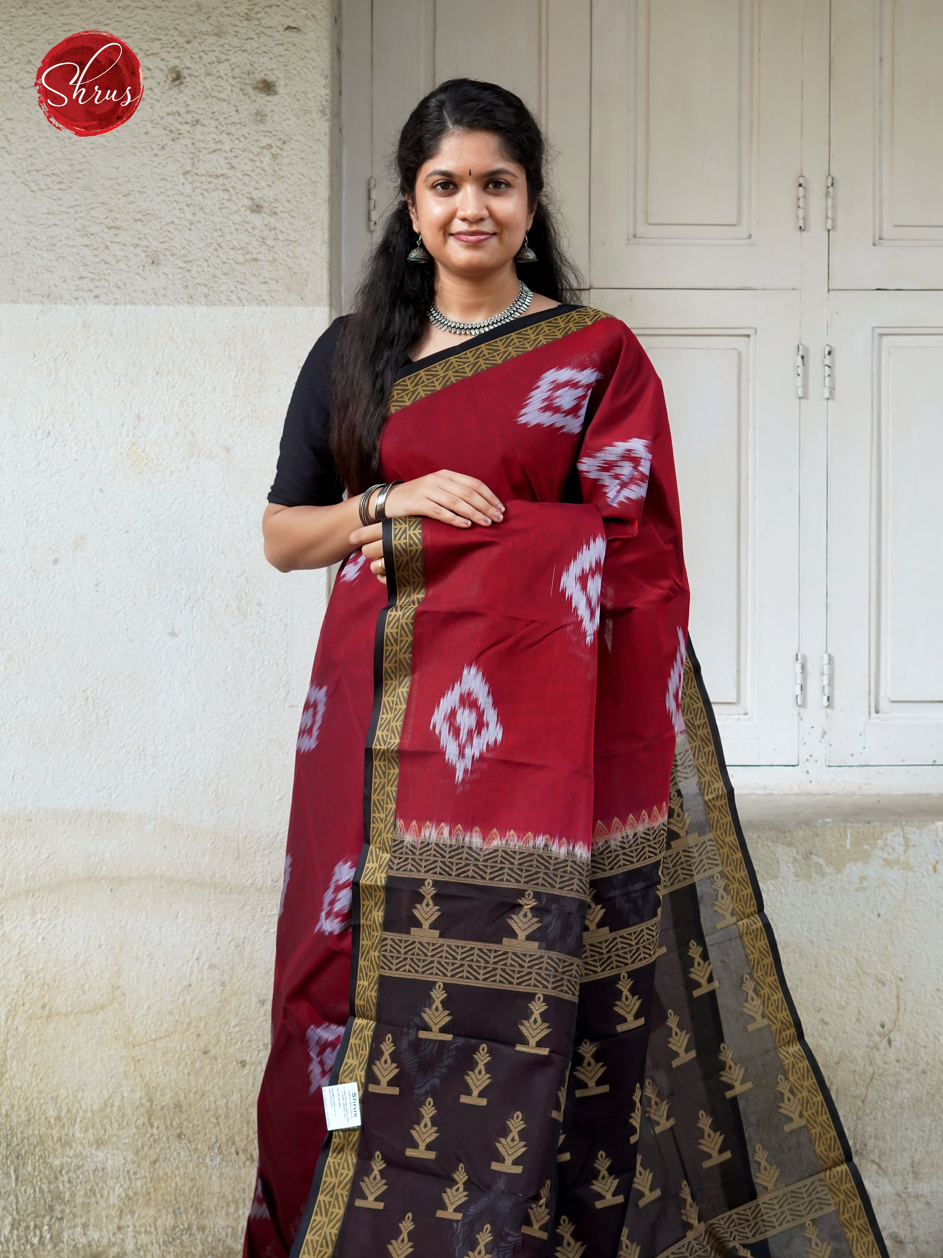Red & Black - Mercerized cotton - Shop on ShrusEternity.com