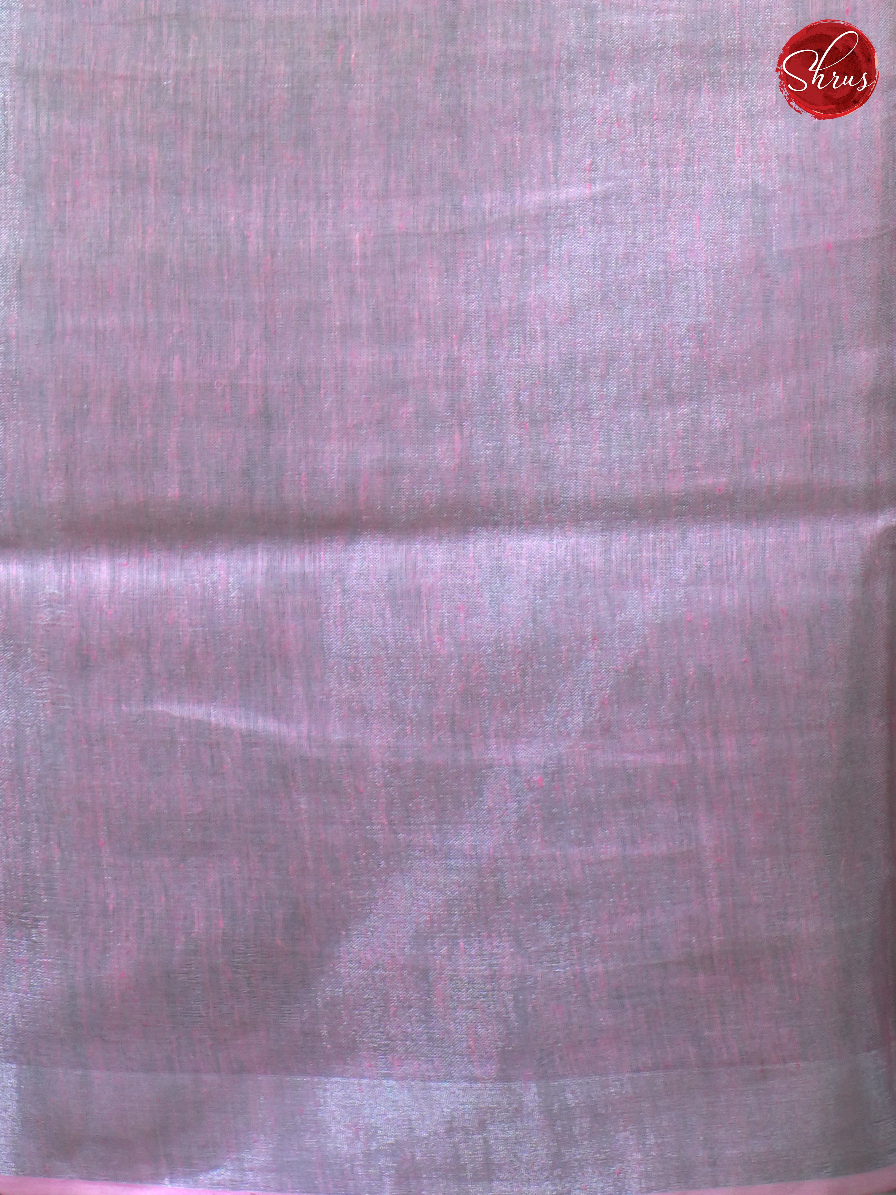 Blue & Lavender - Linen Saree - Shop on ShrusEternity.com