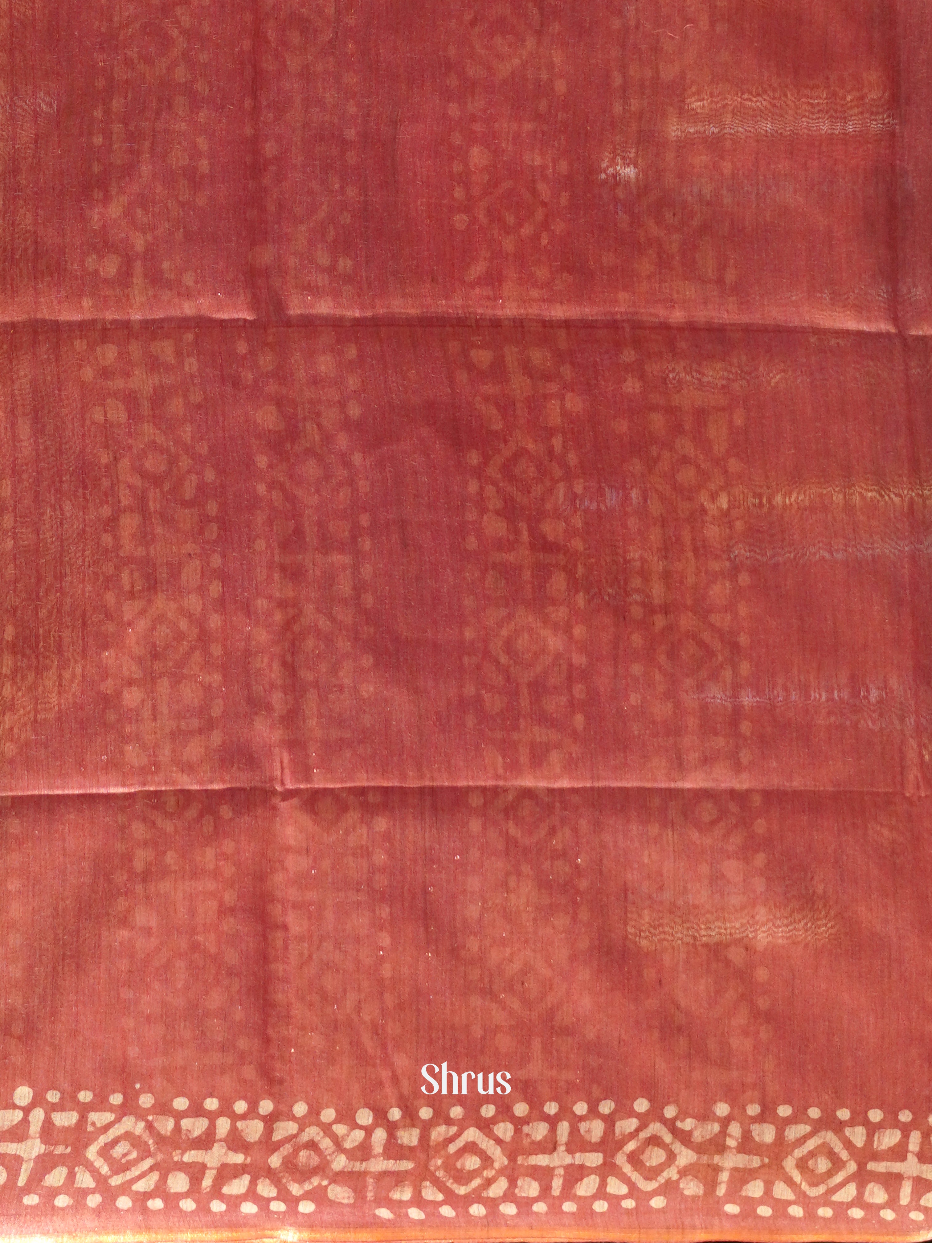 Elephant Black & Red - Bhatik Saree - Shop on ShrusEternity.com