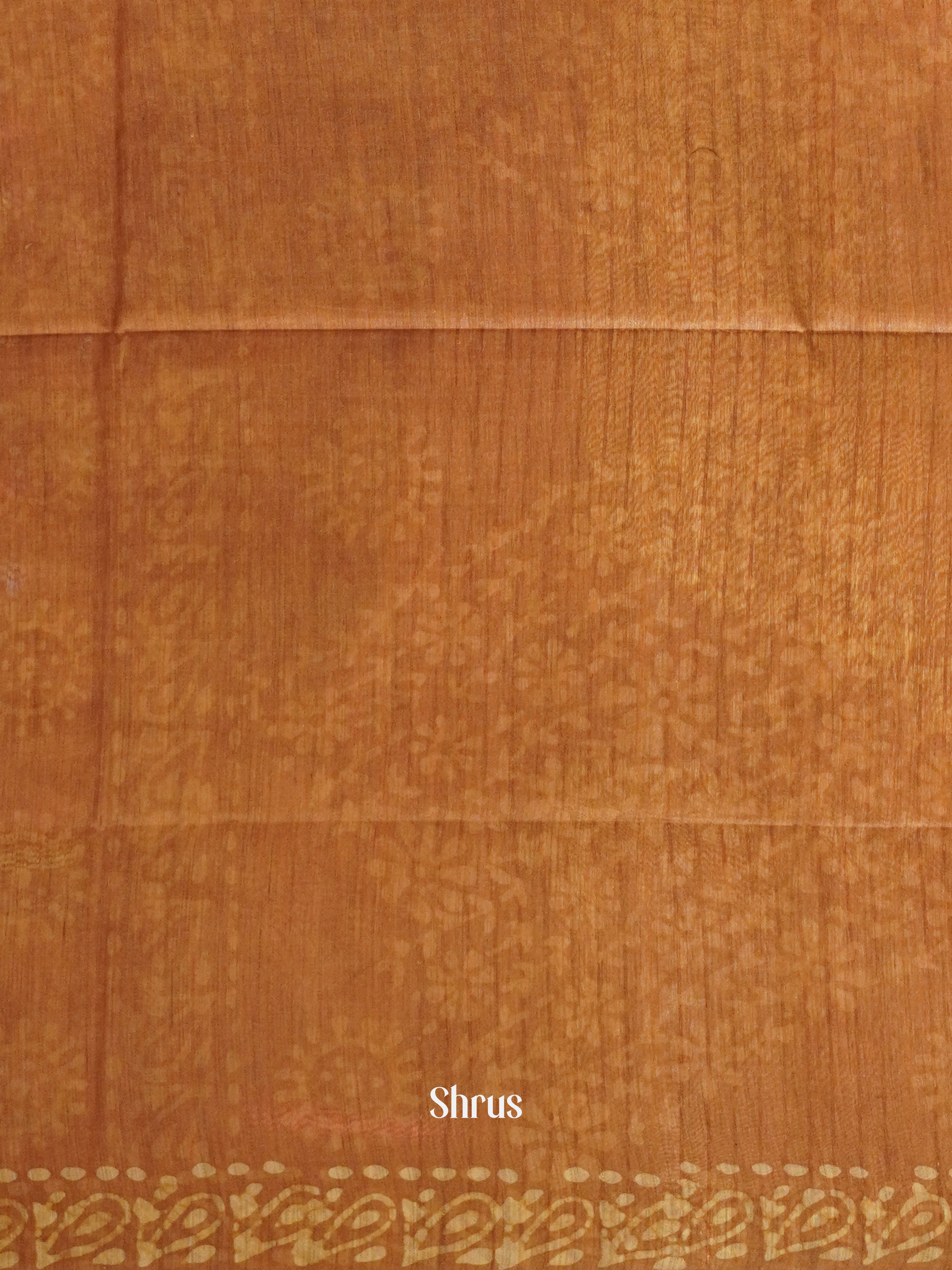 Brown & Light Brown - Bhatik Saree - Shop on ShrusEternity.com