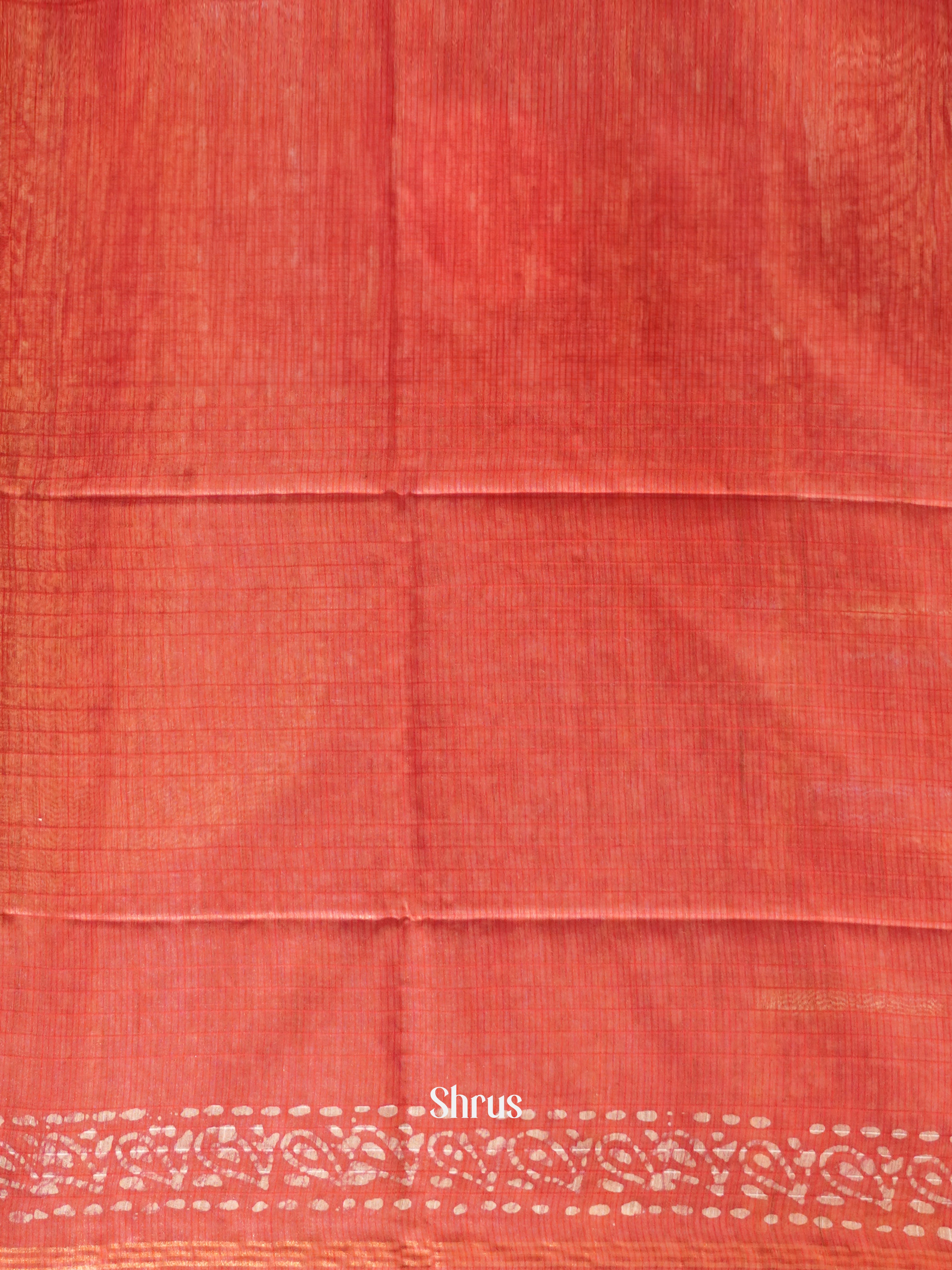 Black & Red - Bhatik Saree - Shop on ShrusEternity.com