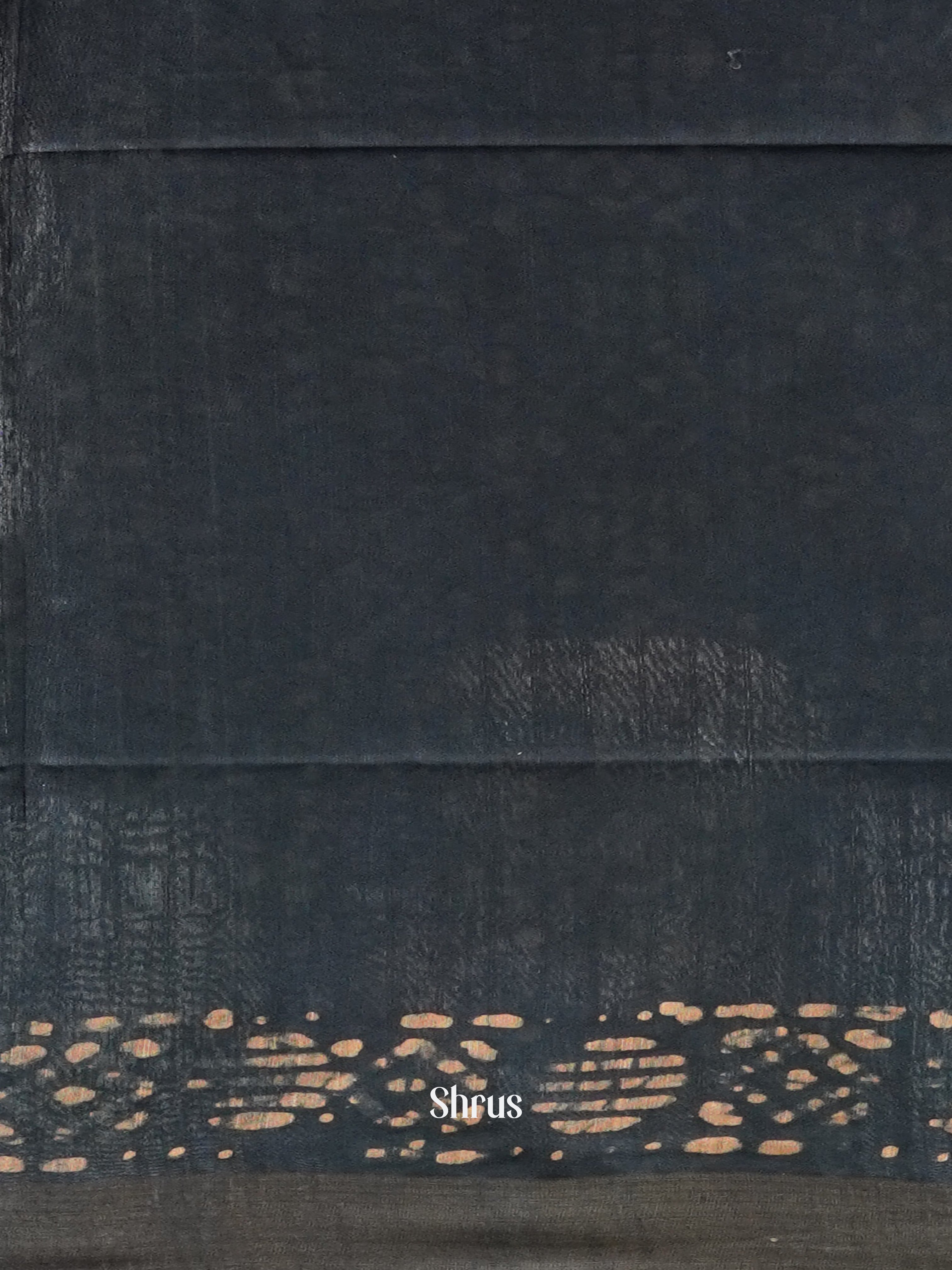 Black(Single Tone) - Bhatik Saree - Shop on ShrusEternity.com