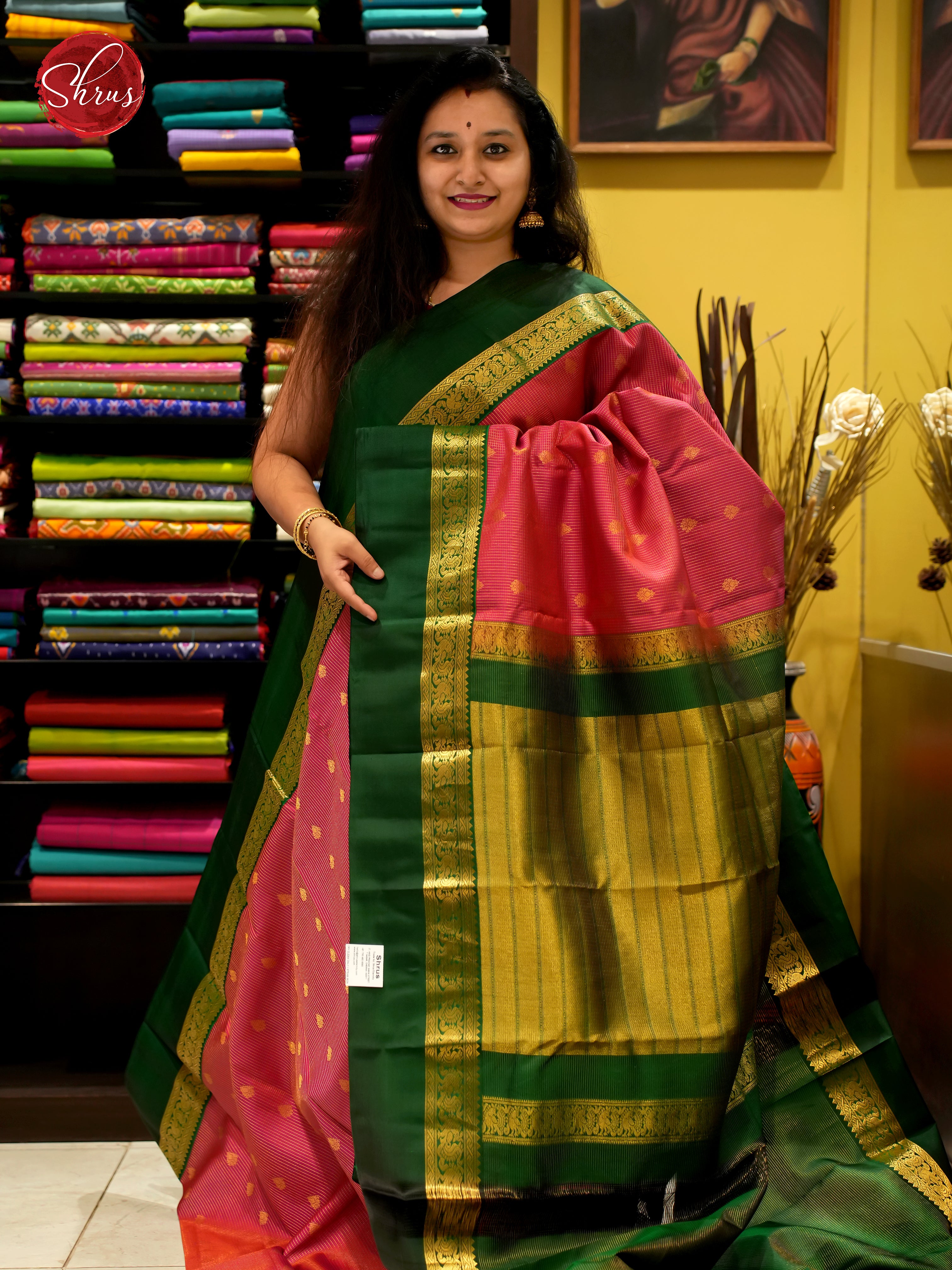 CDS24042 - Kanchipuram silk - Shop on ShrusEternity.com