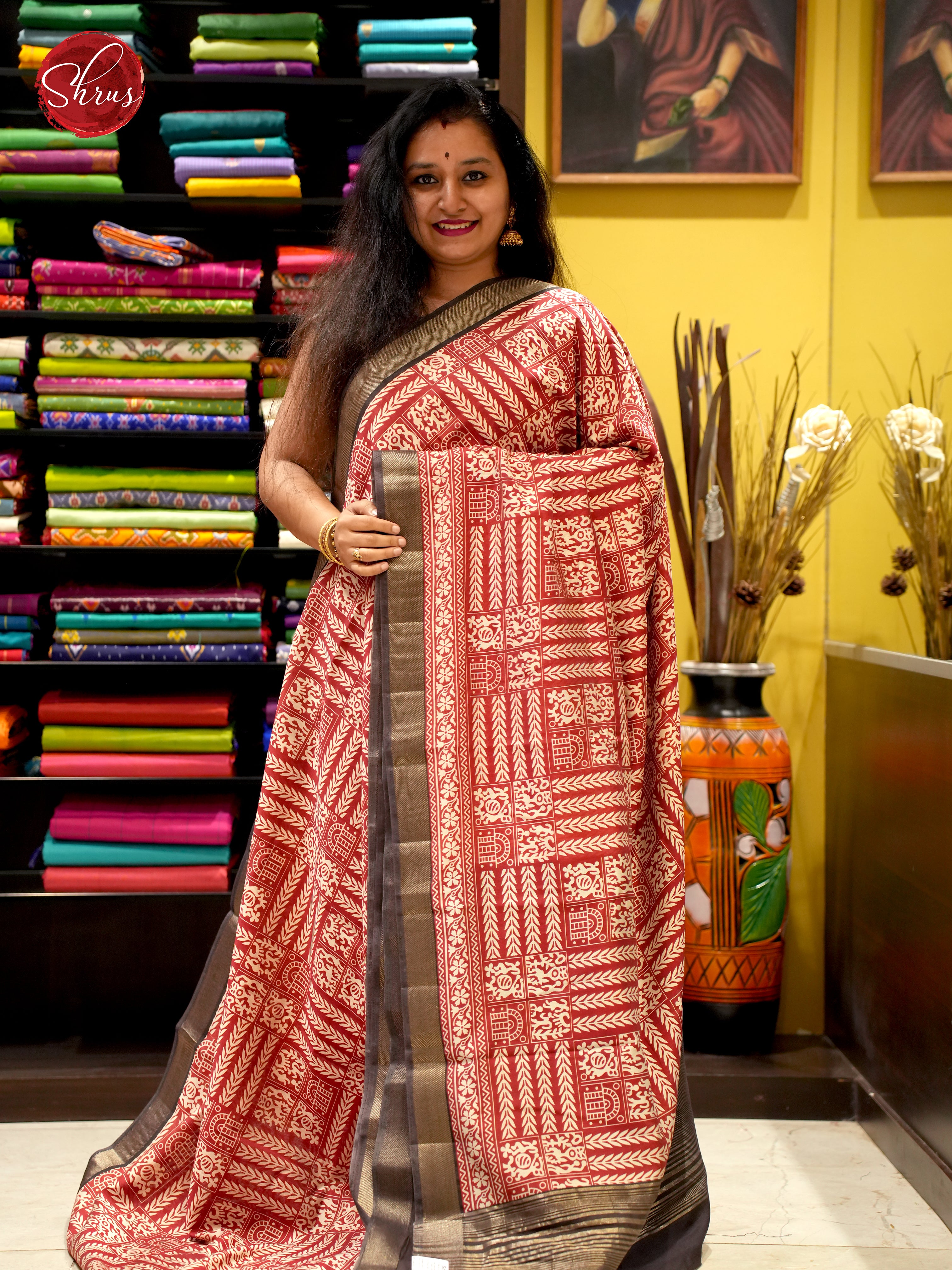 Red & Brown - Art Modal - Shop on ShrusEternity.com