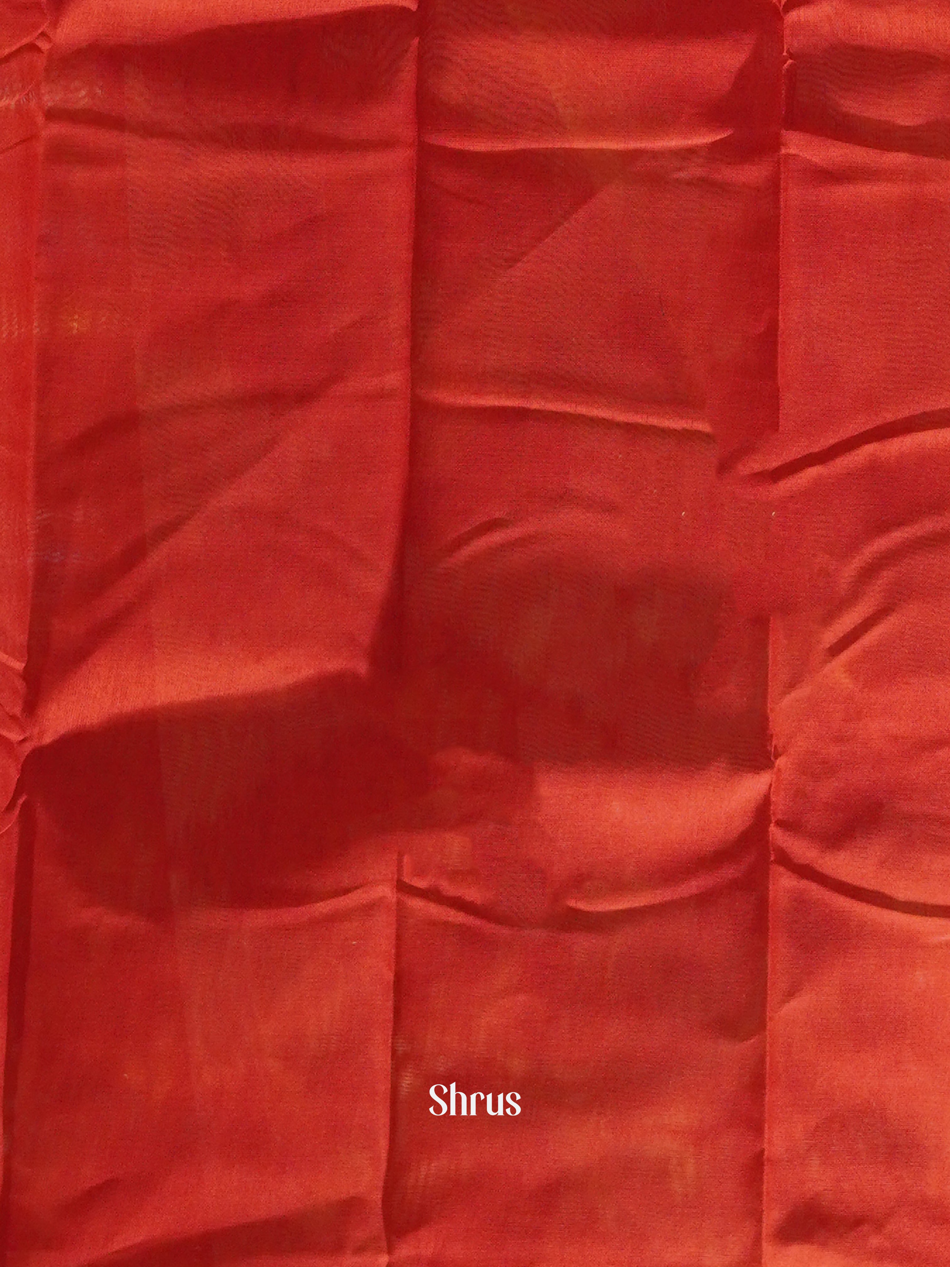 Green & Red - Dhakhai cotton Saree - Shop on ShrusEternity.com