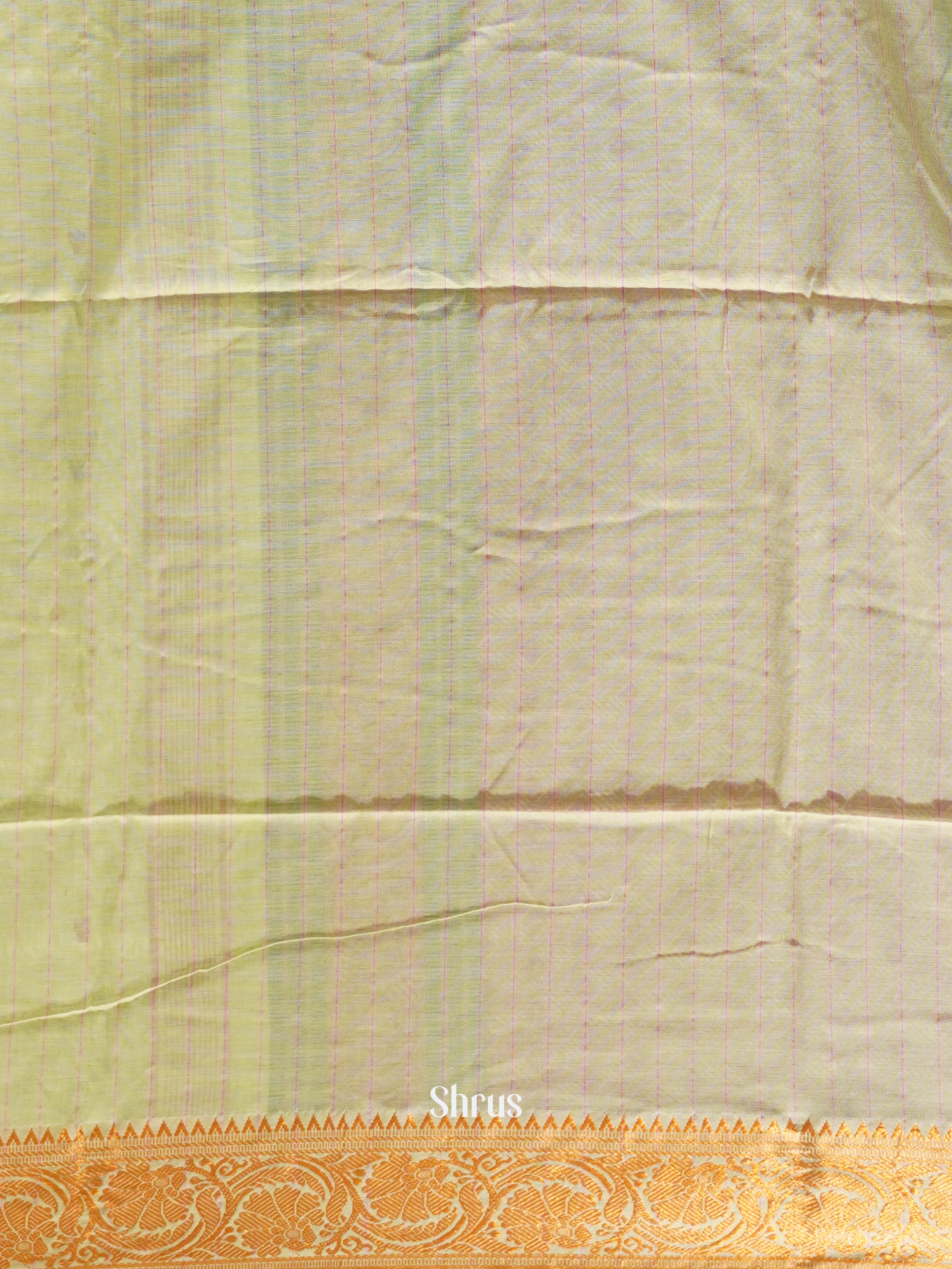 Green & Pink - Bengal cotton Saree - Shop on ShrusEternity.com