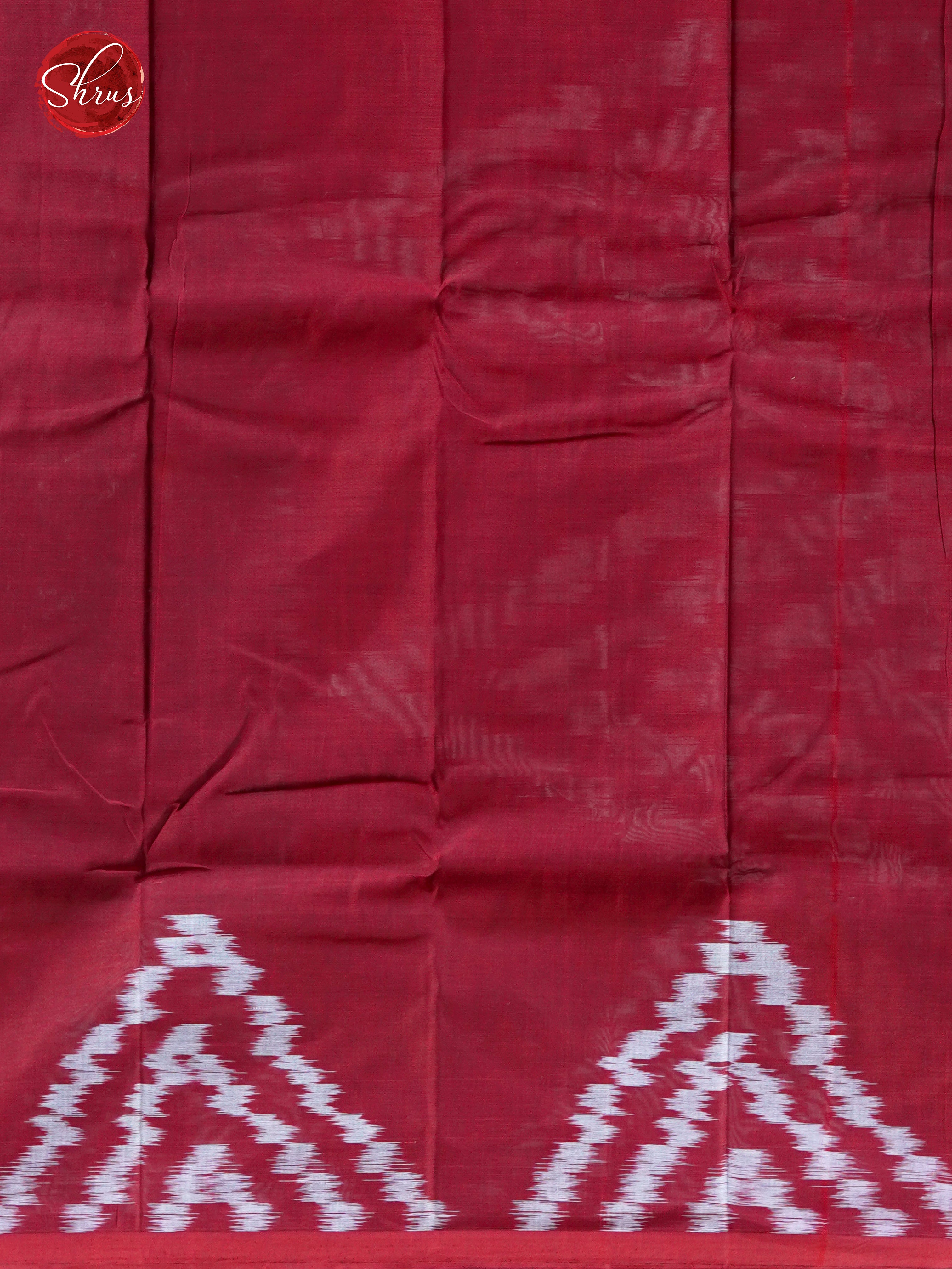 Green & Maroon - Dhakhai cotton - Shop on ShrusEternity.com