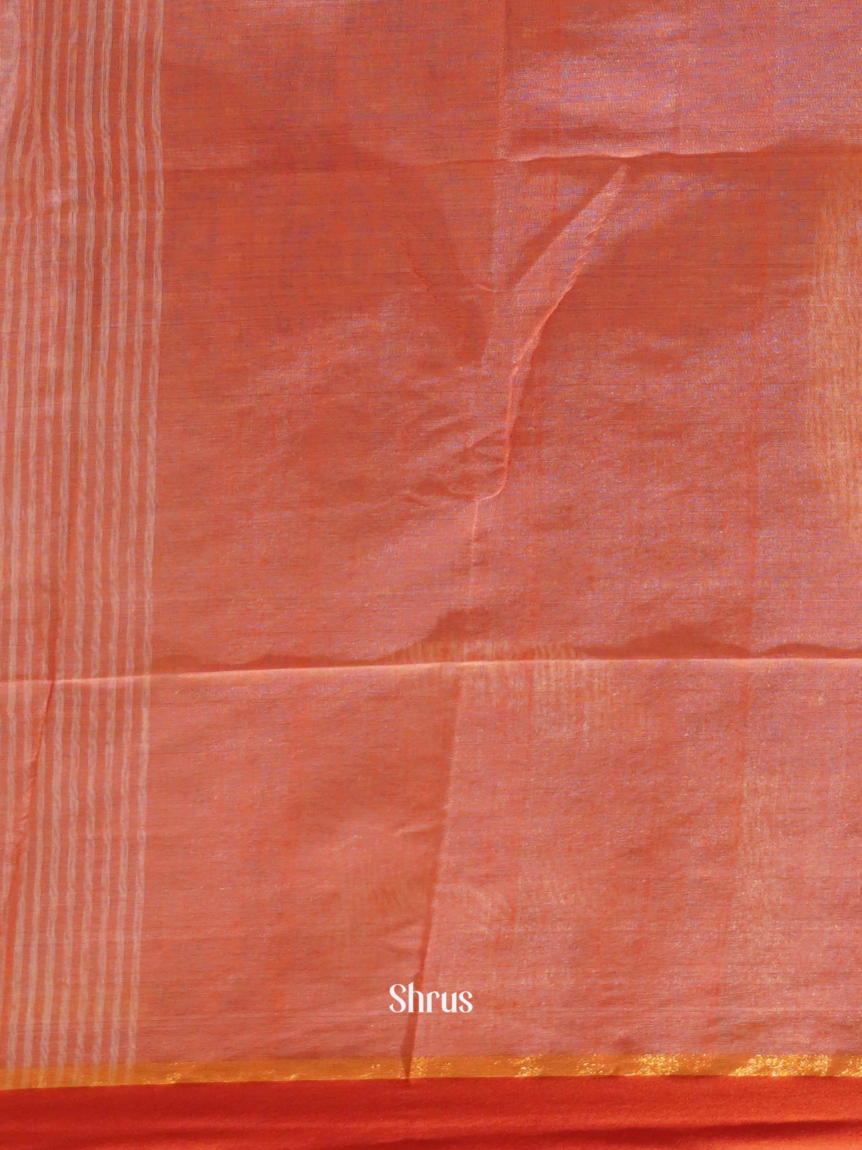 White & Red - Bengal cotton Saree - Shop on ShrusEternity.com