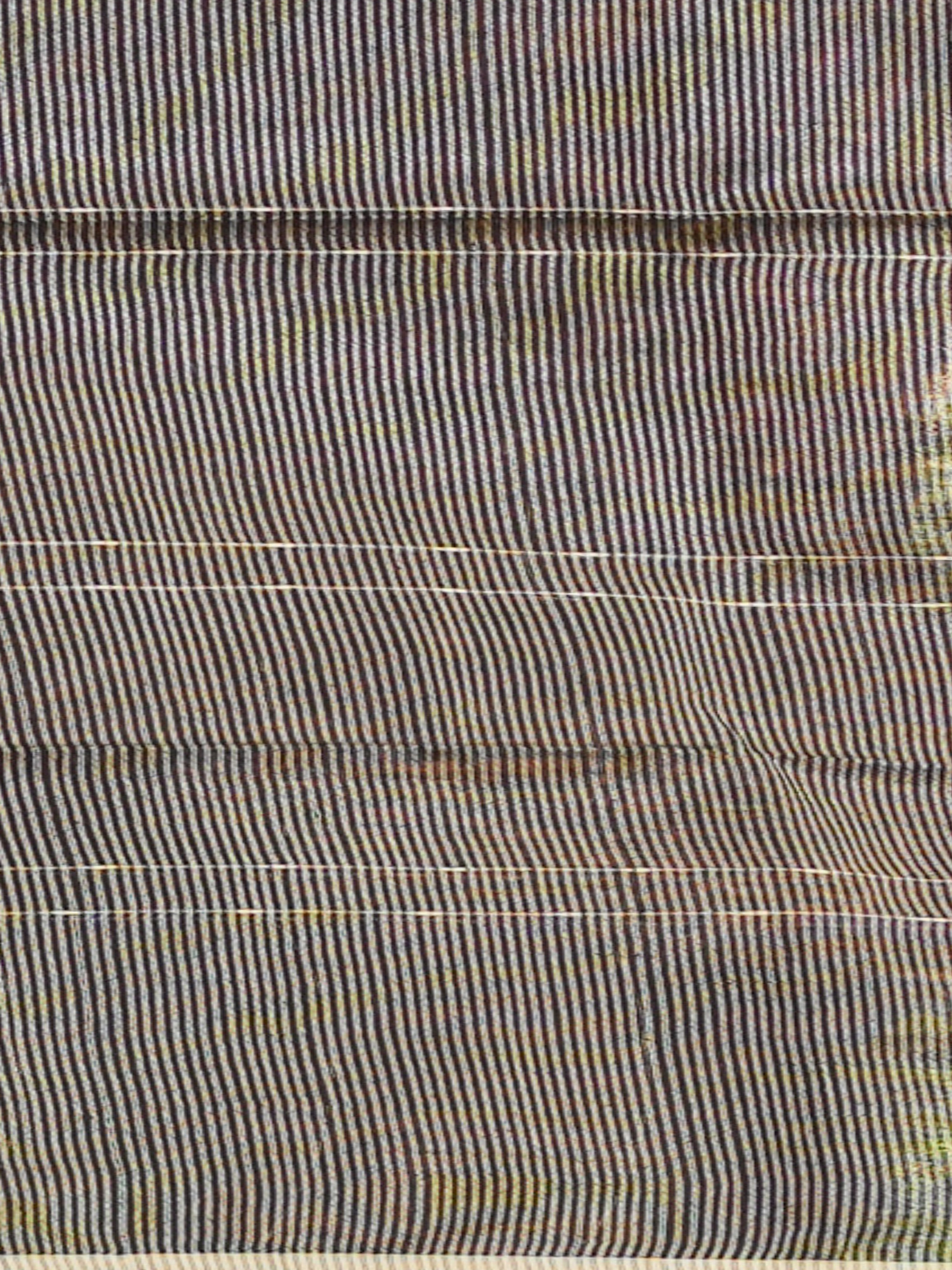 Brown & Black - Linen Saree - Shop on ShrusEternity.com