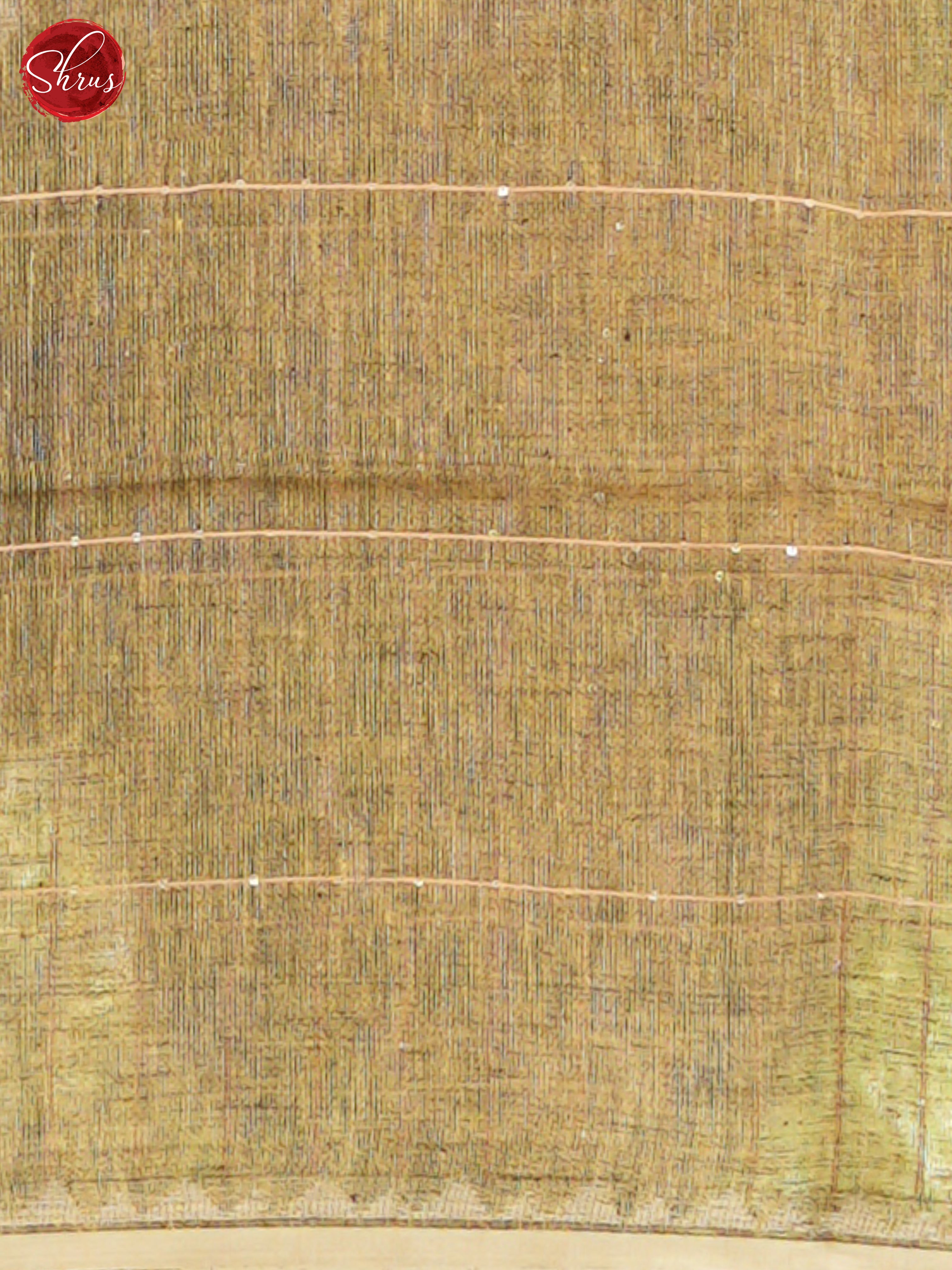 Mehandi Green & Beige - Linen Saree Saree - Shop on ShrusEternity.com