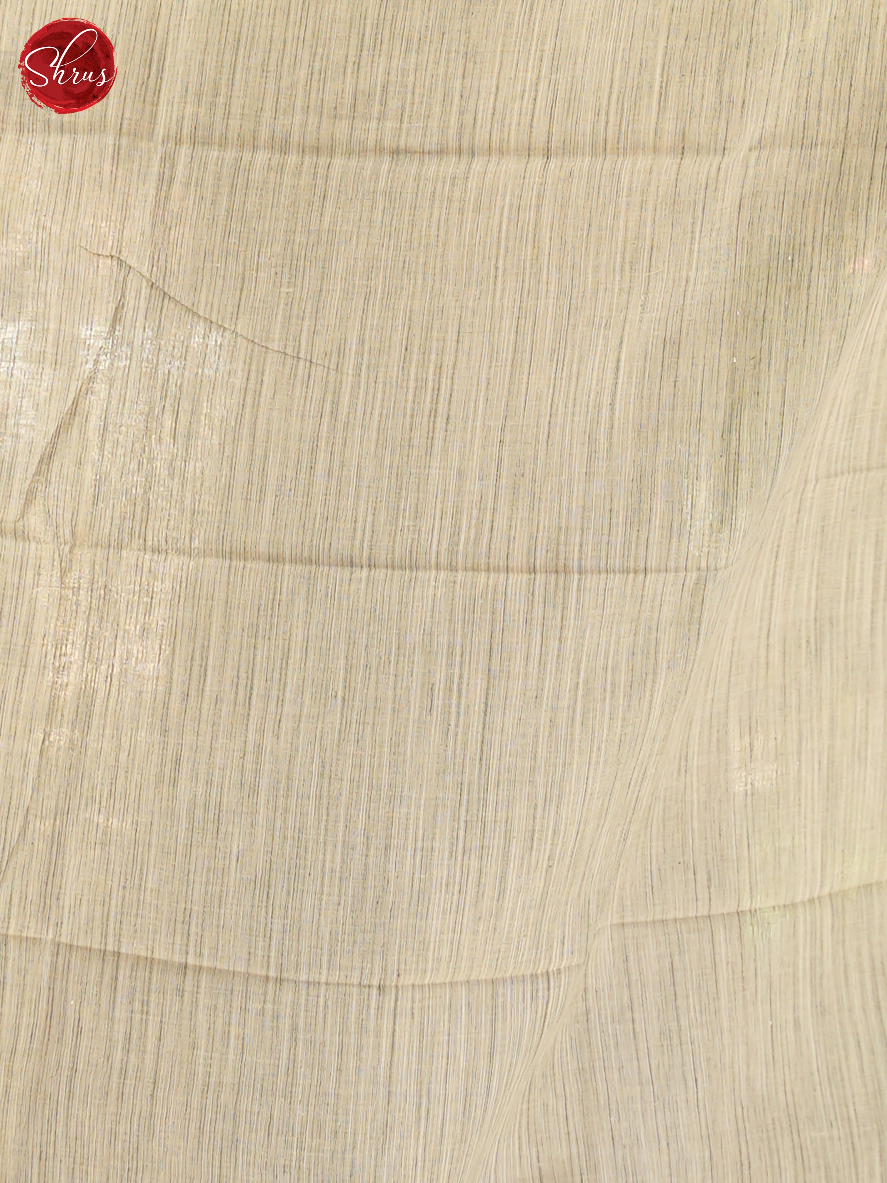 Grey & Cream - Linen Saree - Shop on ShrusEternity.com