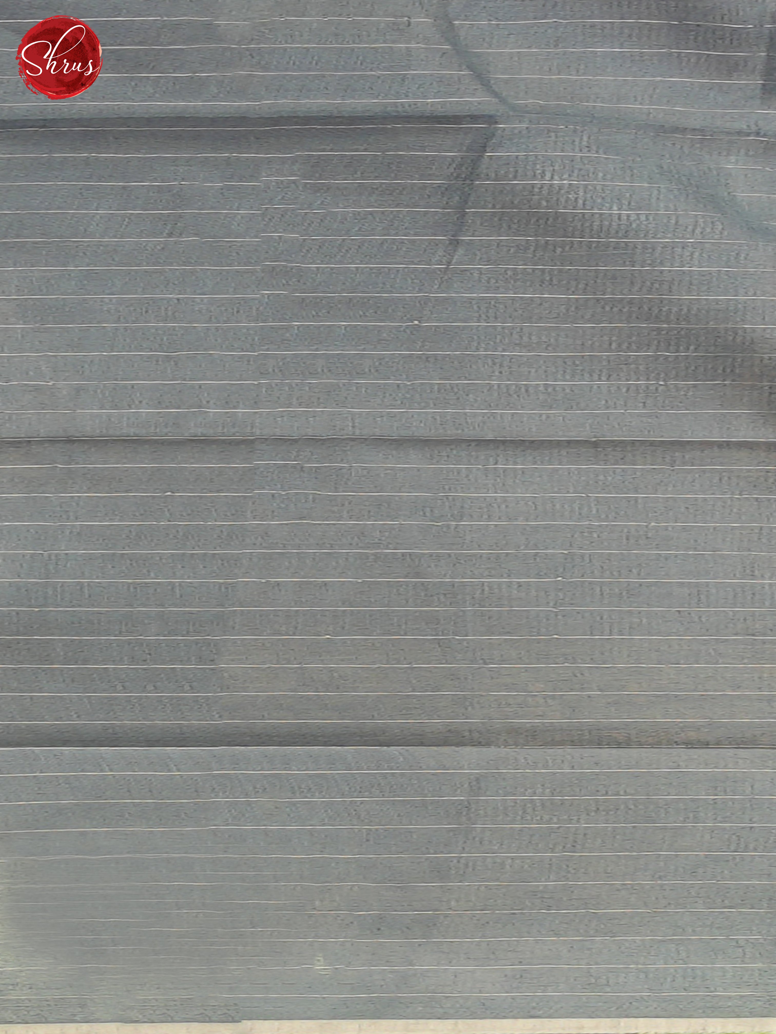 Grey - Linen Saree - Shop on ShrusEternity.com