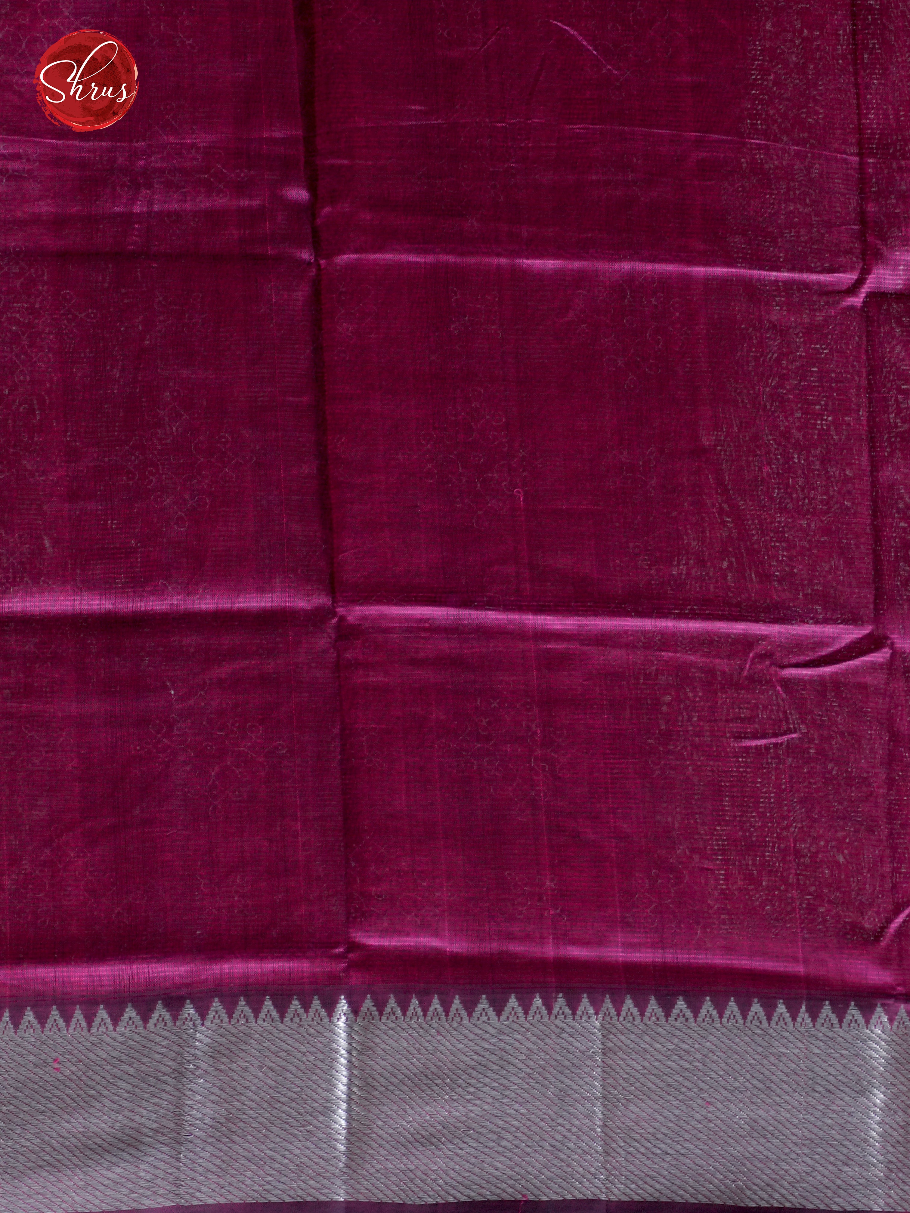 Wine(Single Tone) - Mangalagiri SilkCotton - Shop on ShrusEternity.com
