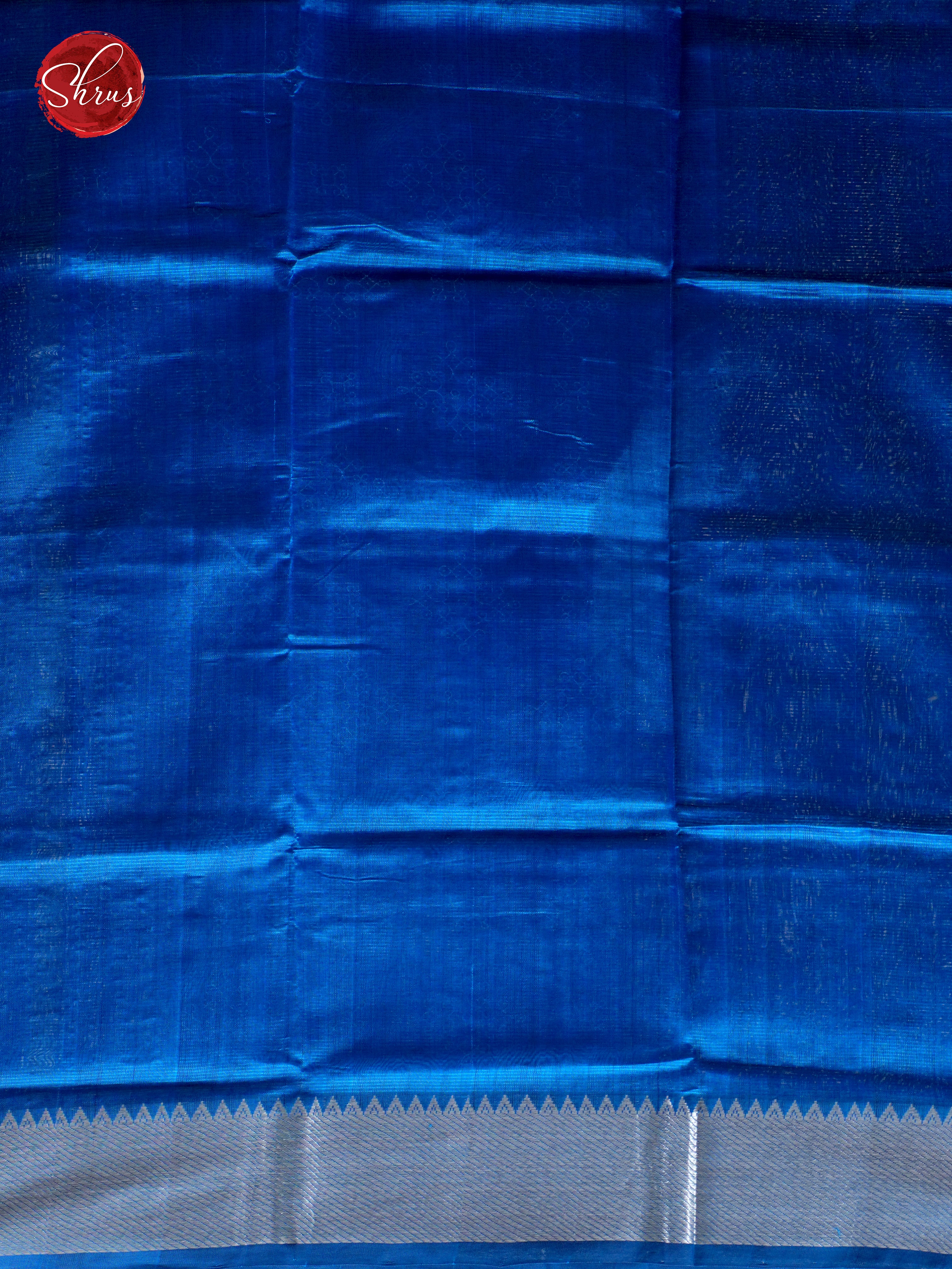 Blue(Single Tone) - Mangalagiri silkcotton - Shop on ShrusEternity.com