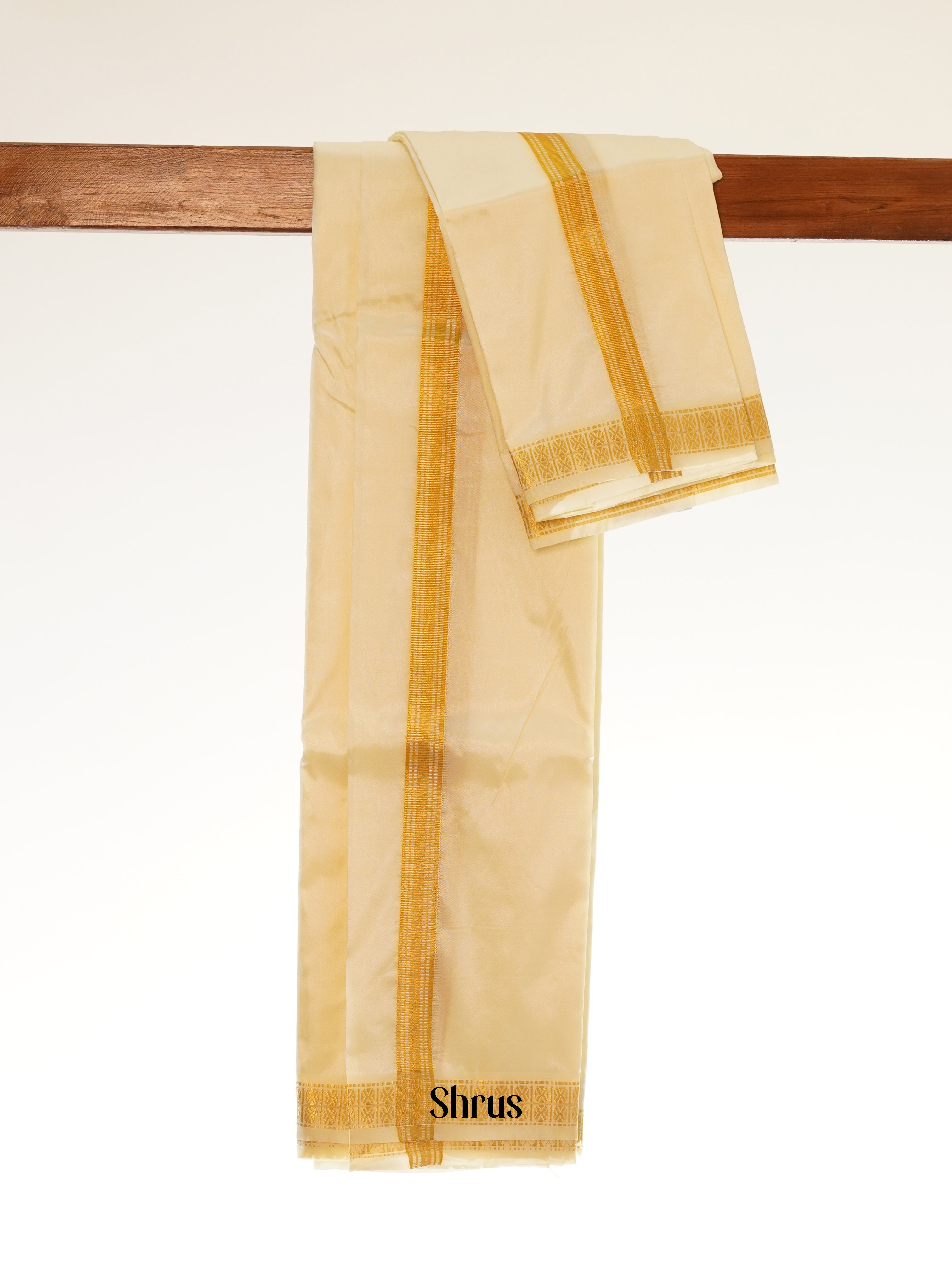 Cream - Dhoti - Shop on ShrusEternity.com