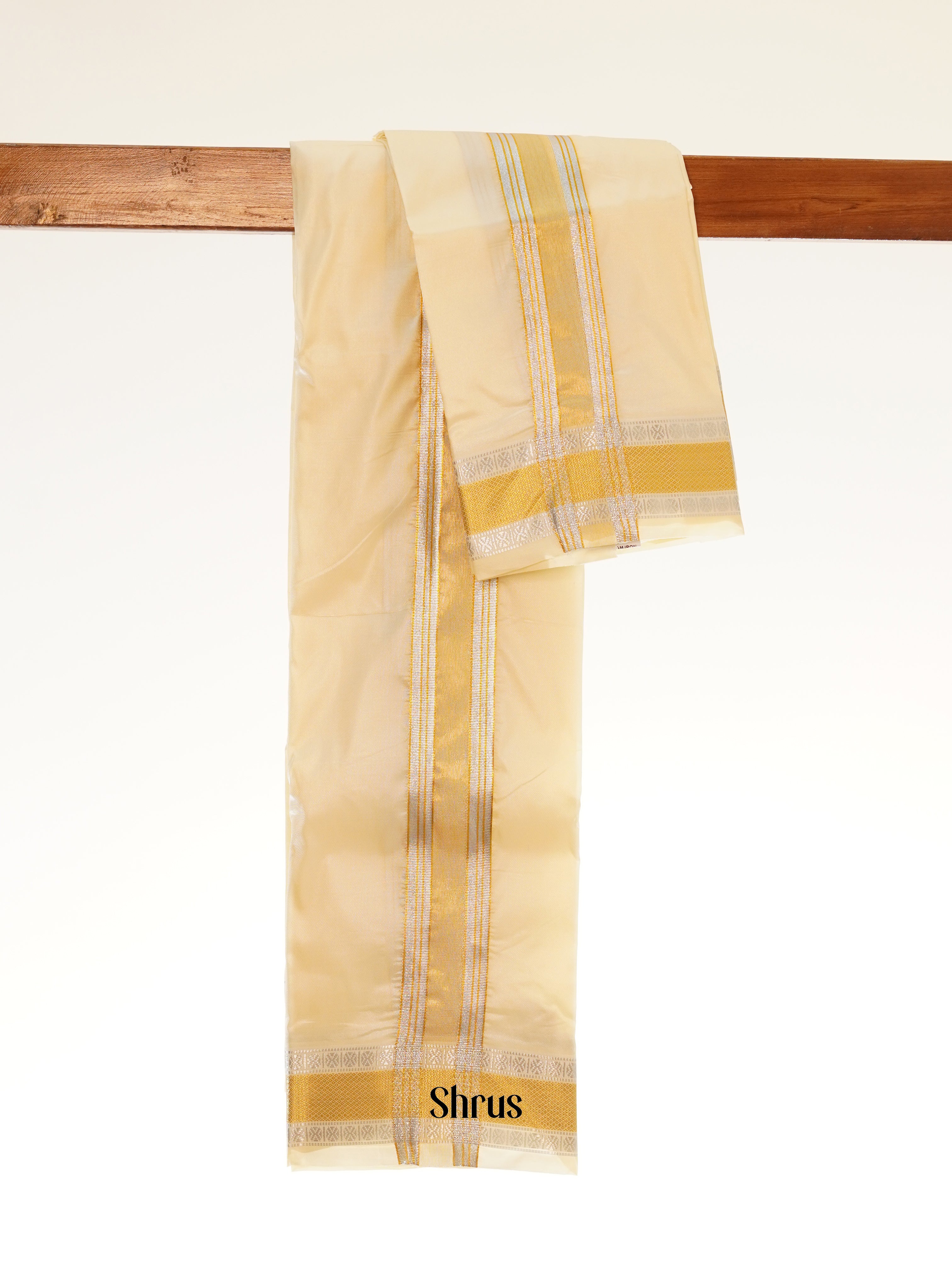 Cream - Dhoti - Shop on ShrusEternity.com