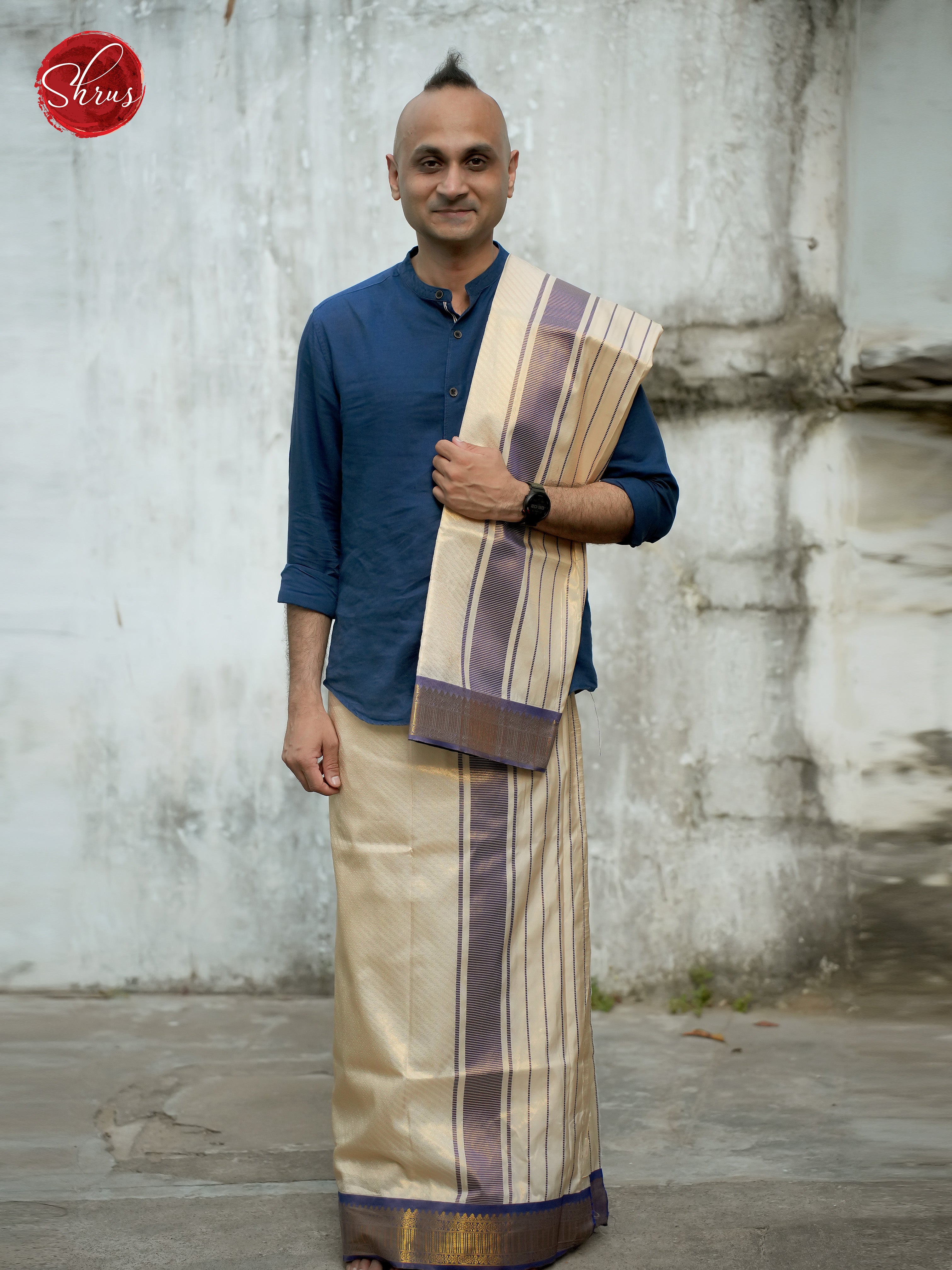 CDS25401 - Dhoti - Shop on ShrusEternity.com