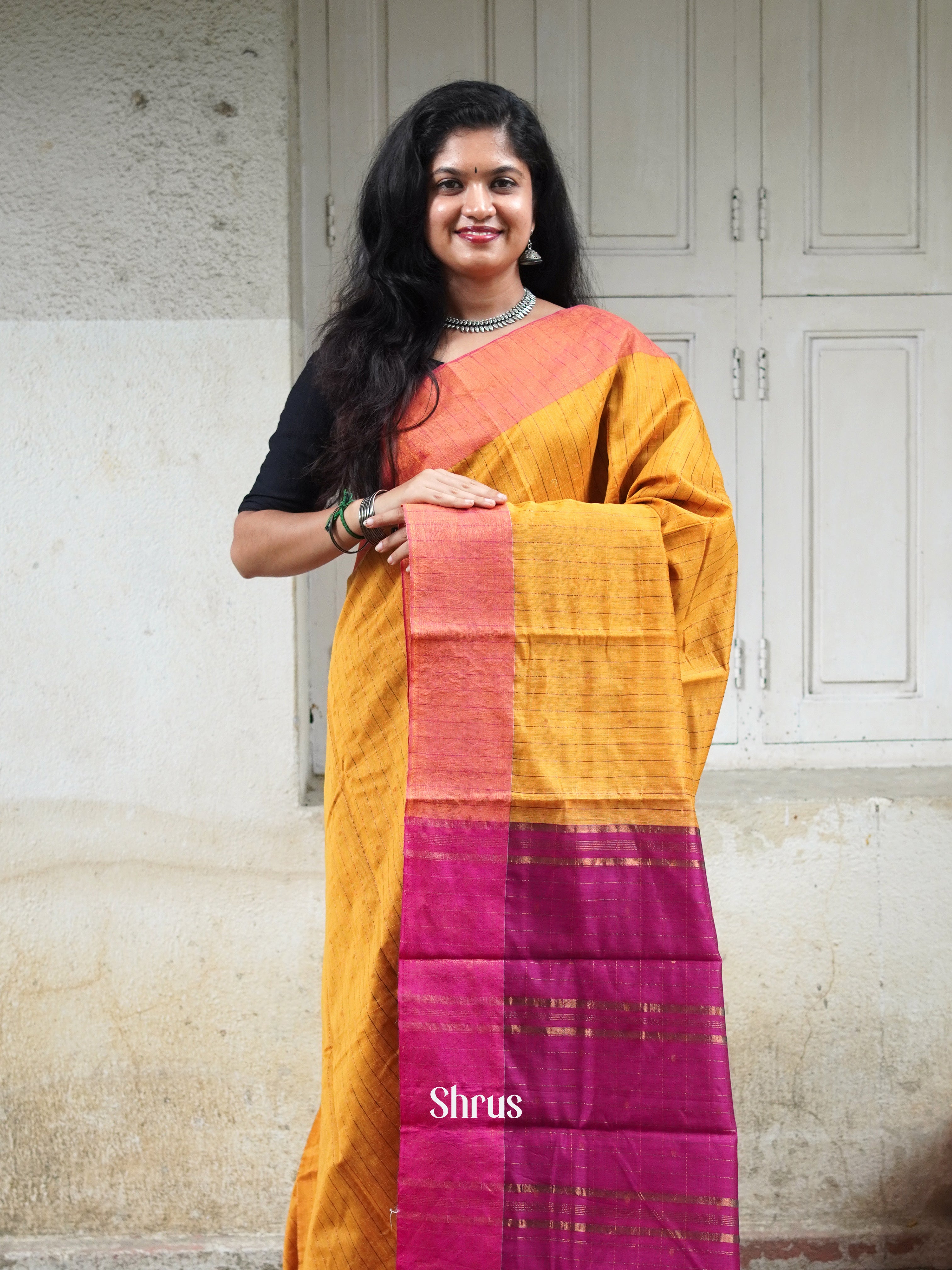 Mustard & Majenta - Mercerized cotton - Shop on ShrusEternity.com
