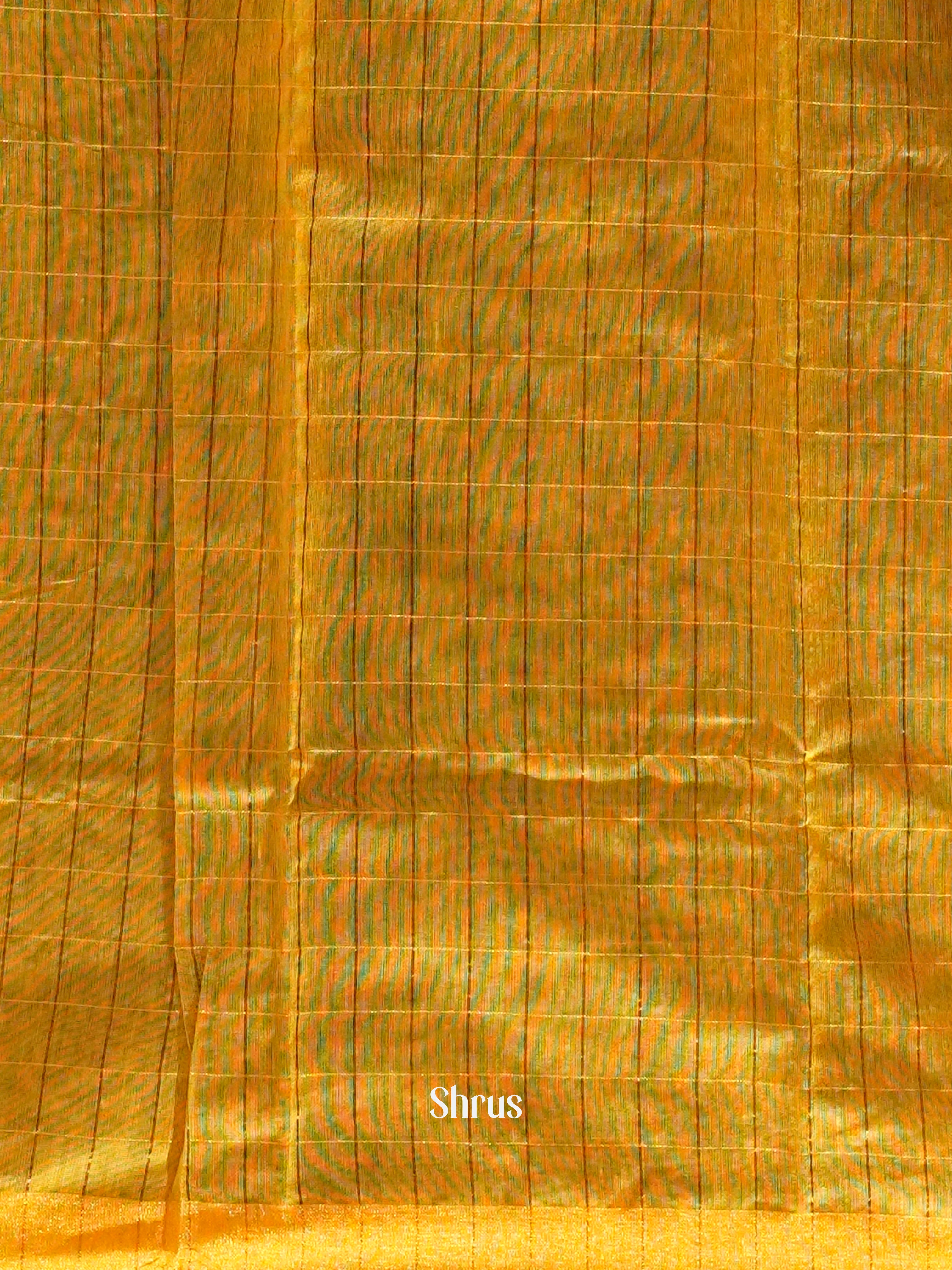 Black & Beige - Mercerized Cotton Saree - Shop on ShrusEternity.com