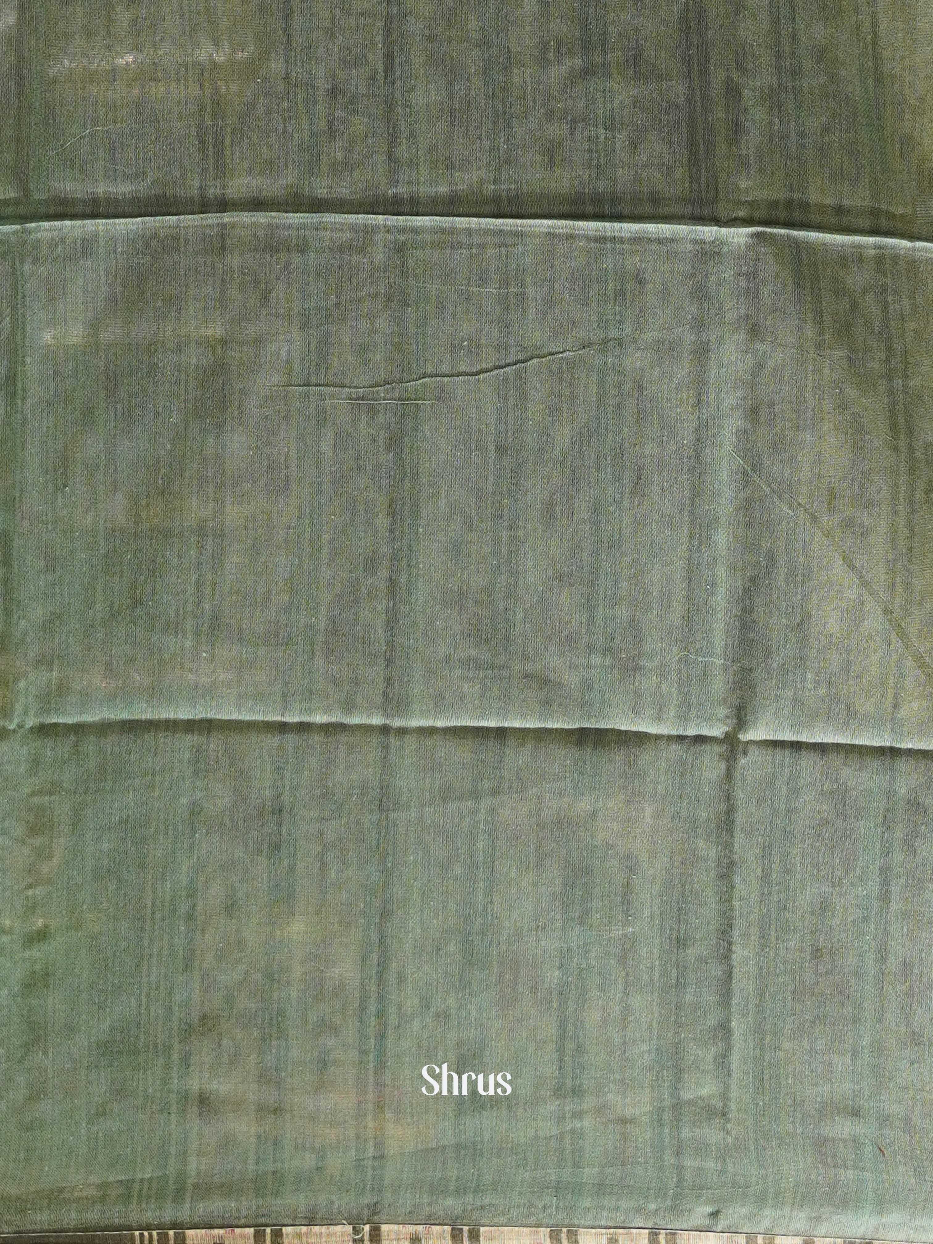Grey - Bengal cotton Saree - Shop on ShrusEternity.com